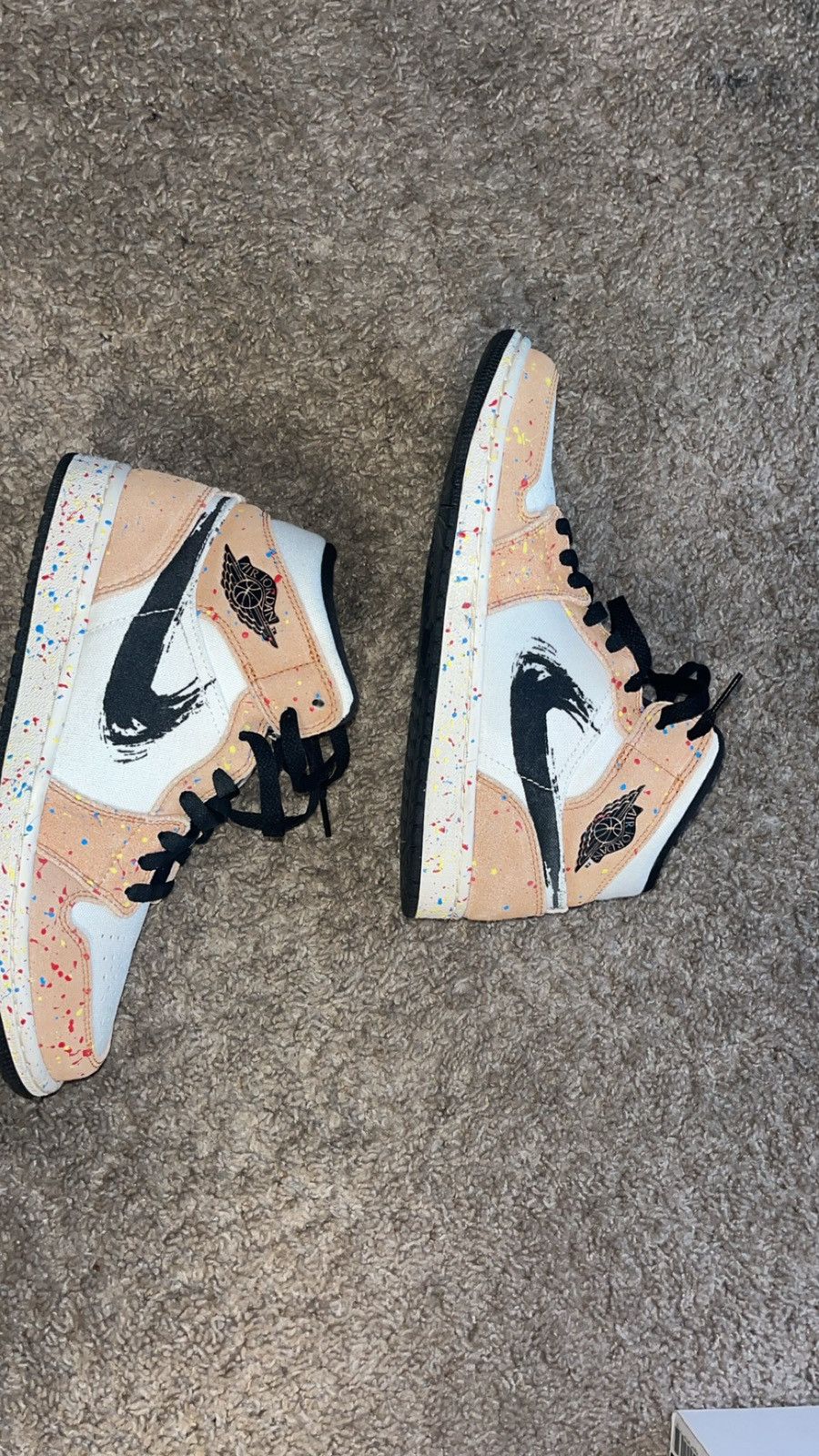 Jordan Brand × Nike Jordan 1 Mid SE Brushstroke Size US 7.5 / EU 40-41 - 2 Thumbnail