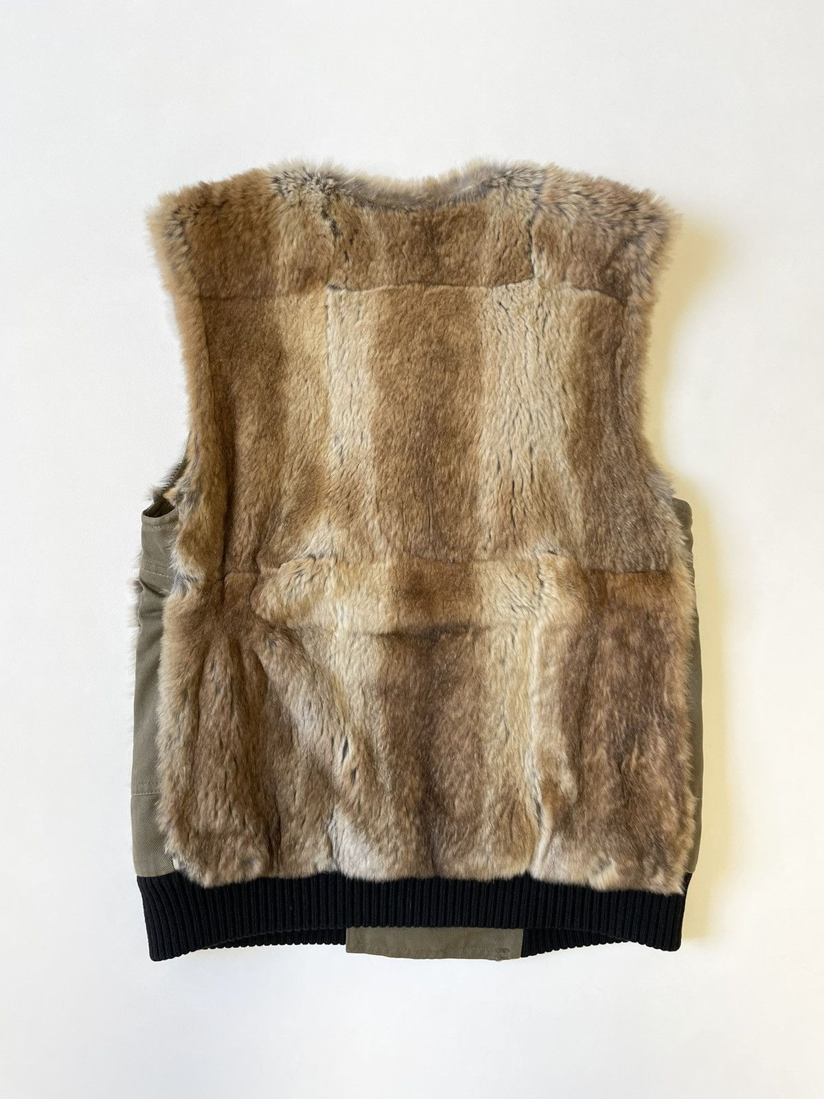 Dries Van Noten A/W 10 Rabbit Fur Biker Vest Size US S / EU 44-46 / 1 - 15 Thumbnail