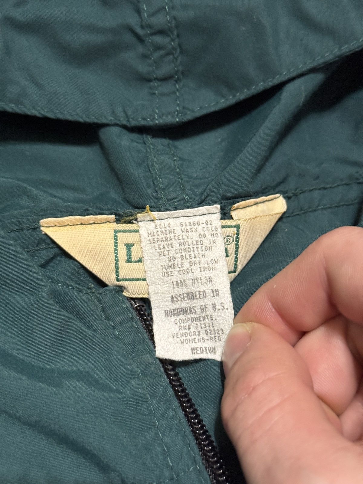 L.L. Bean LL Bean Anorak 1/2 Zip Vintage Medium Windbreaker Jacket Size US M / EU 48-50 / 2 - 4 Thumbnail