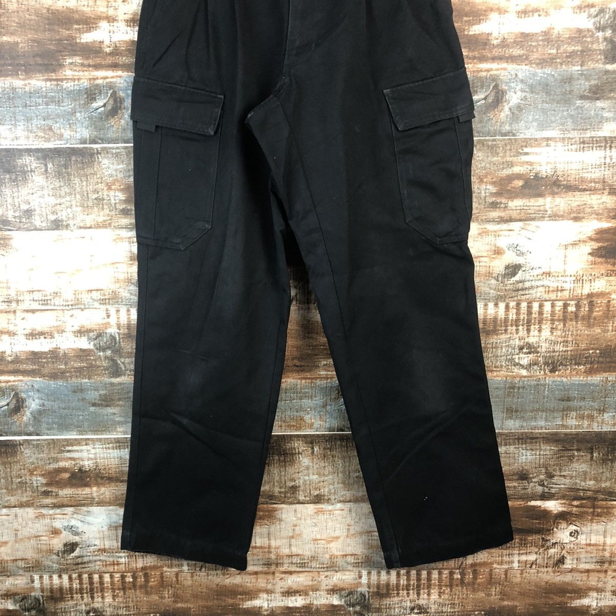 Japanese Brand DL Japanese Brand Black Cargo Multipocket Pants #C694 Size US 28 / EU 44 - 3 Thumbnail