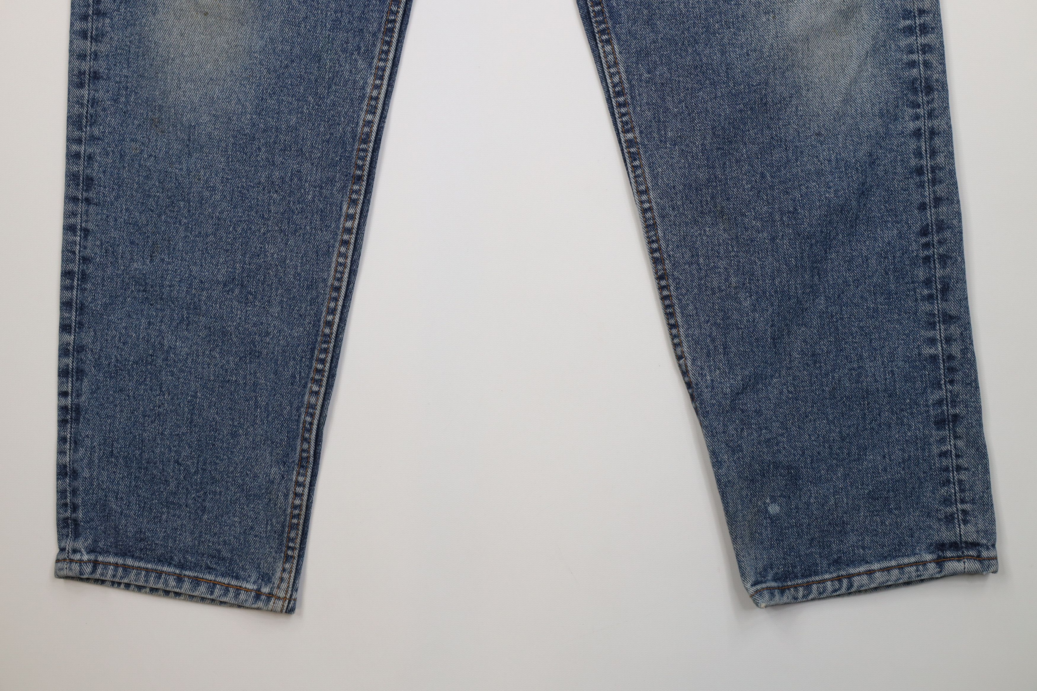 Levi's Vintage 90s Levis 550 Relaxed Tapered Leg Denim Jeans USA Size US 38 / EU 54 - 4 Thumbnail