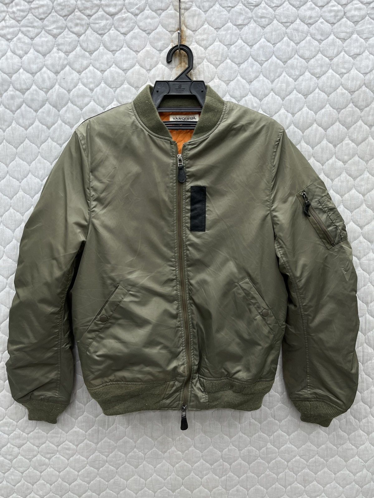🔥🔥🔥ARCHIVE VANQUISH MA1 BOMBER FLIGHT JACKET