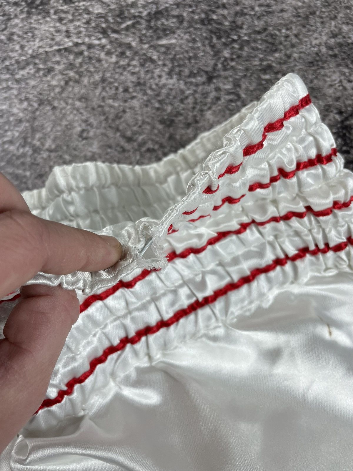 Japanese Brand × Vintage Vintage Muay Thai Boxing No Fear Shorts MMA Size US 34 / EU 50 - 9 Thumbnail