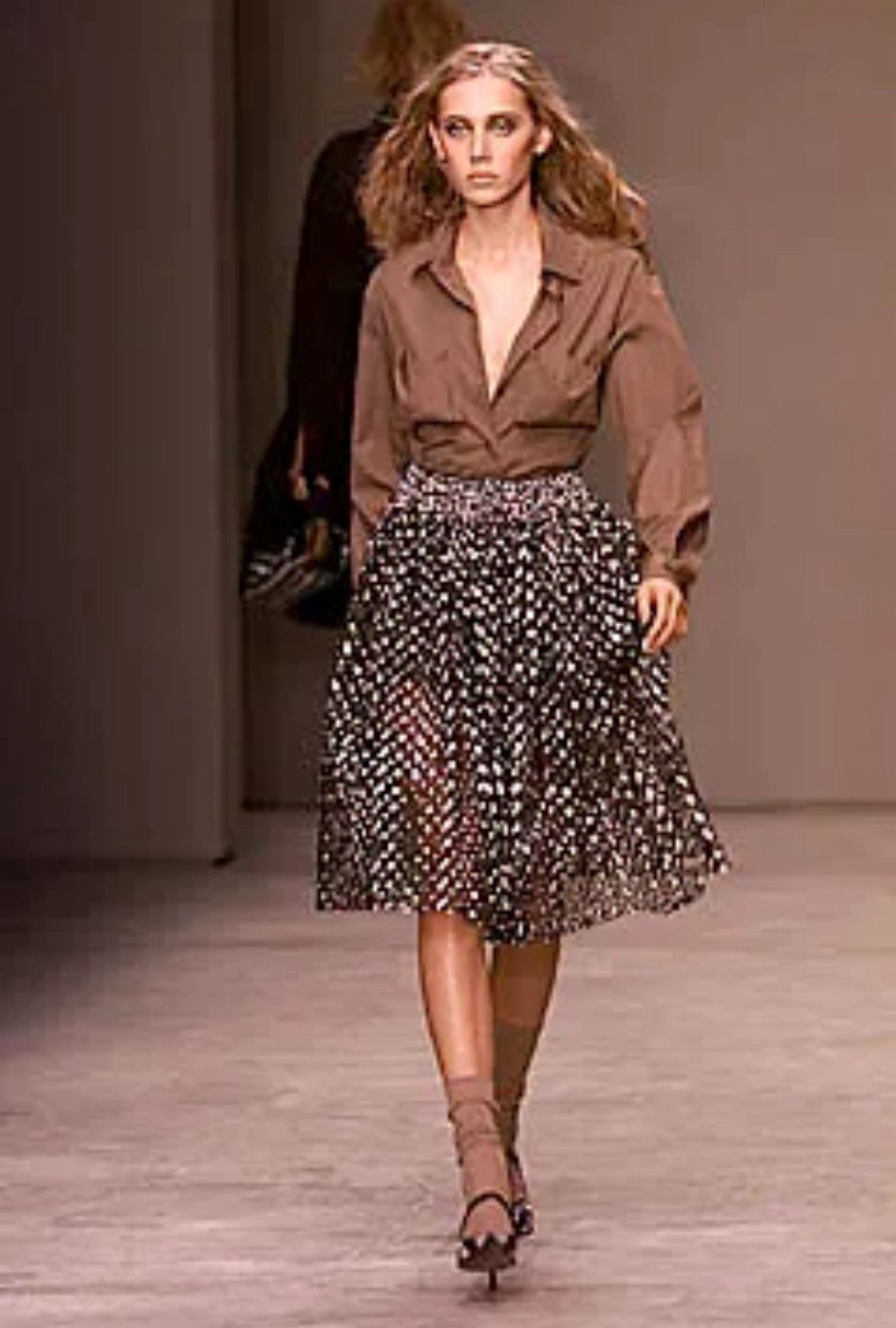 Miu Miu SS01 RUNWAY Button Shirt Size XS / US 0-2 / IT 36-38 - 7 Thumbnail