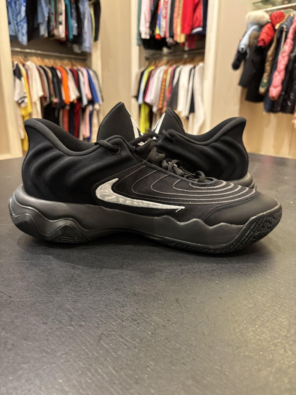 Nike Nike Giannis Immortality Black Wolf Grey White Size US 10.5 / EU 43-44 - 4 Thumbnail