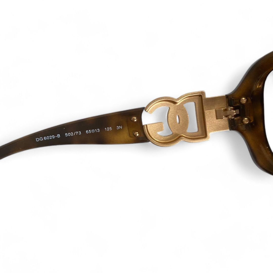 Dolce & Gabbana Dolce & Gabbana - Sidemark Sunglasses Brown Size ONE SIZE - 10 Thumbnail