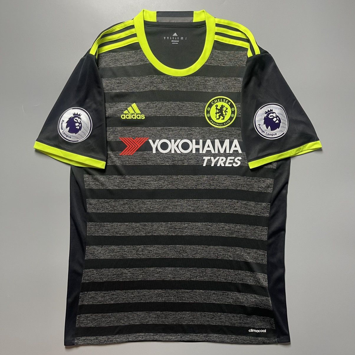 Adidas CHELSEA ADIDAS 2016/2017 FOOTBALL AWAY JERSEY #10 HAZARD Size US M / EU 48-50 / 2 - 2 Thumbnail