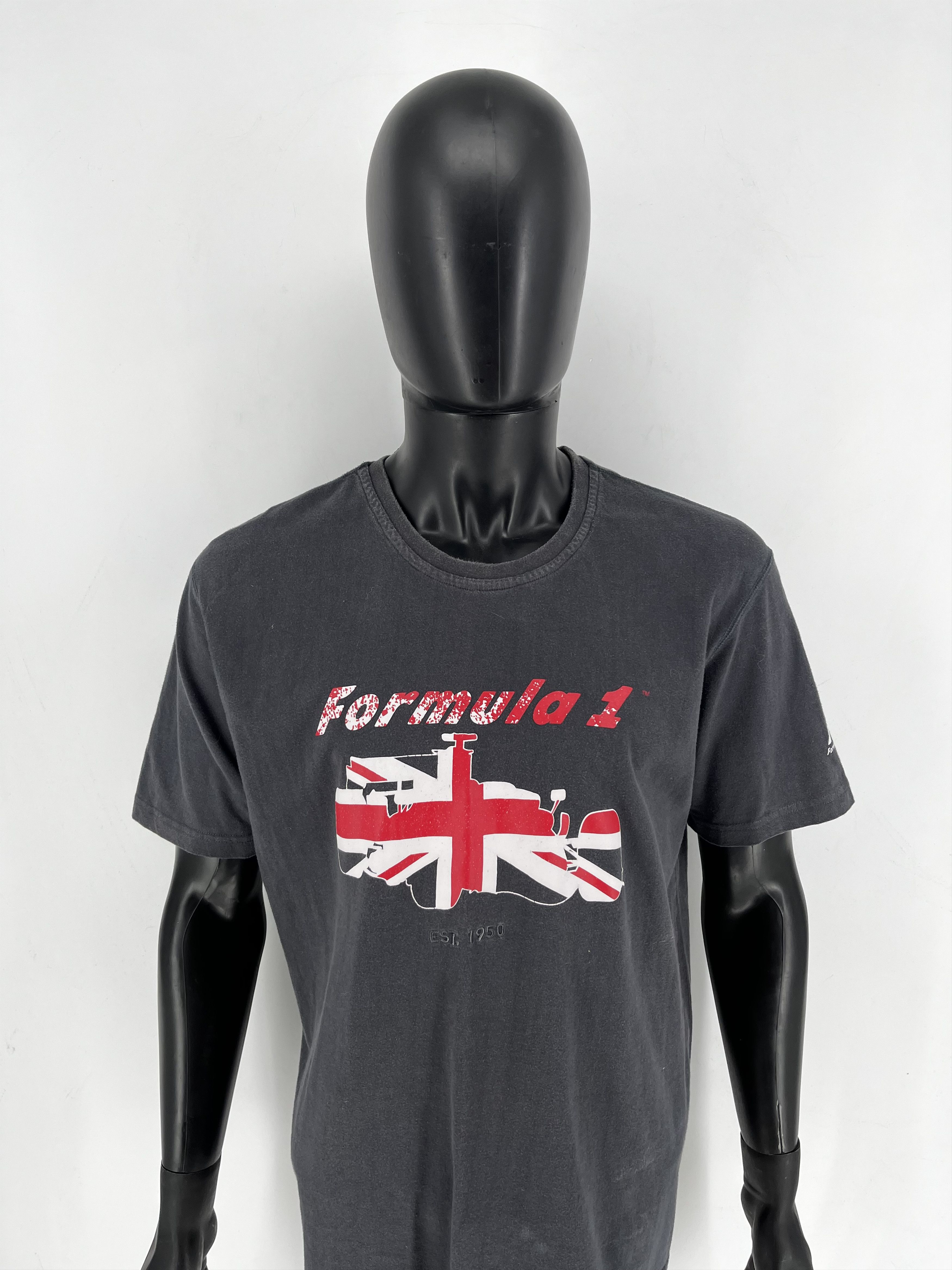 Vintage Vintage F1 Racing Motorsport Graphic Tee 90s Y2K Size US L / EU 52-54 / 3 - 5 Thumbnail