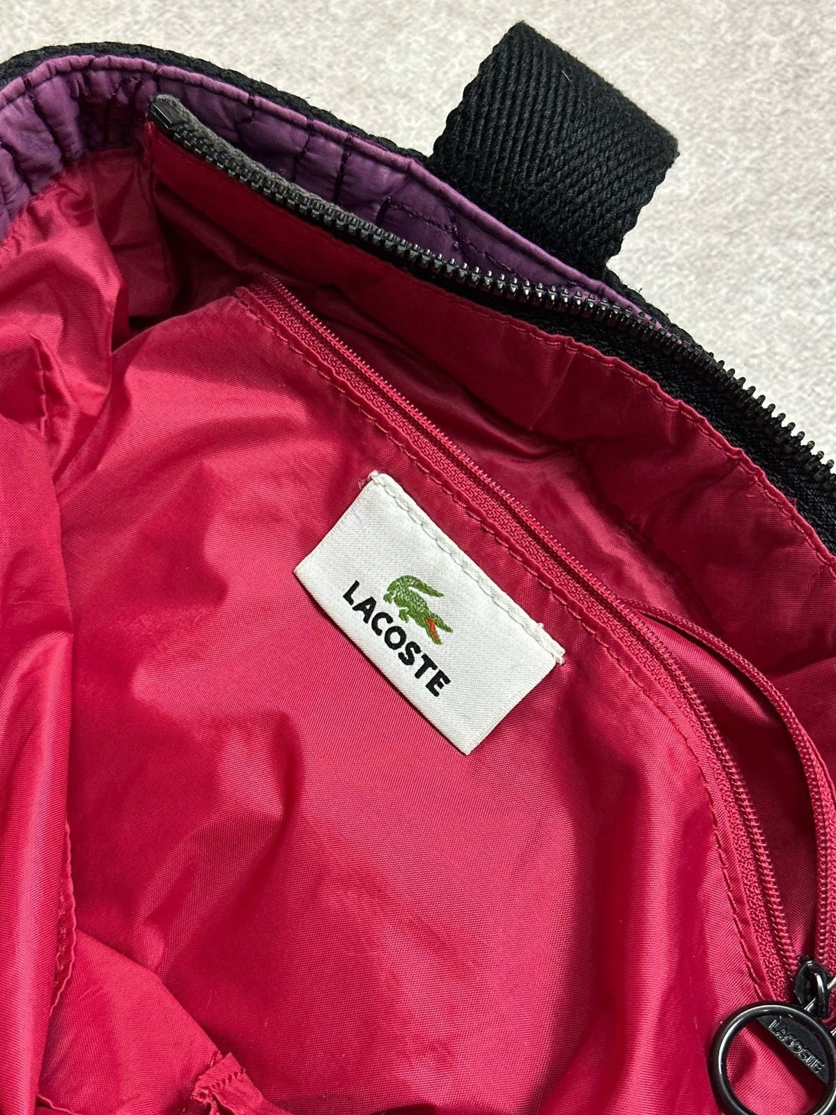 Lacoste Vintage Lacoste Tote Puffer Bag Size ONE SIZE - 5 Thumbnail