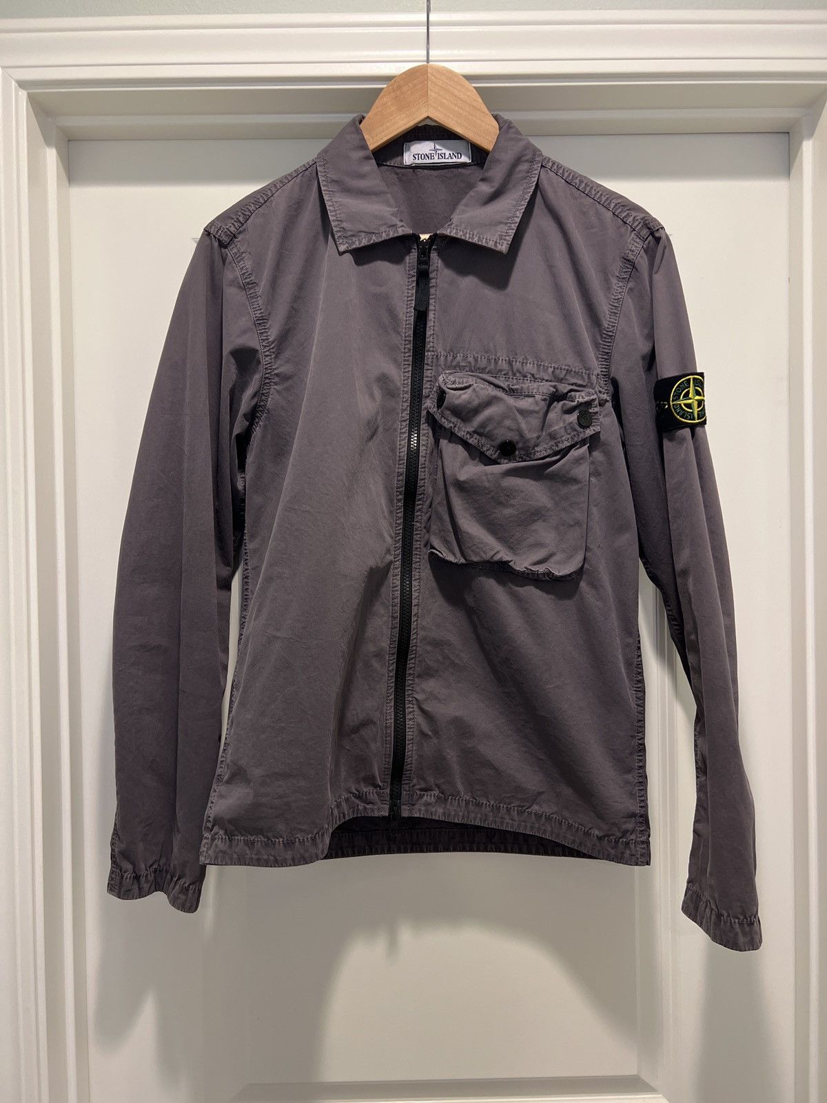 Stone island long sleeve light jacket // over shirt