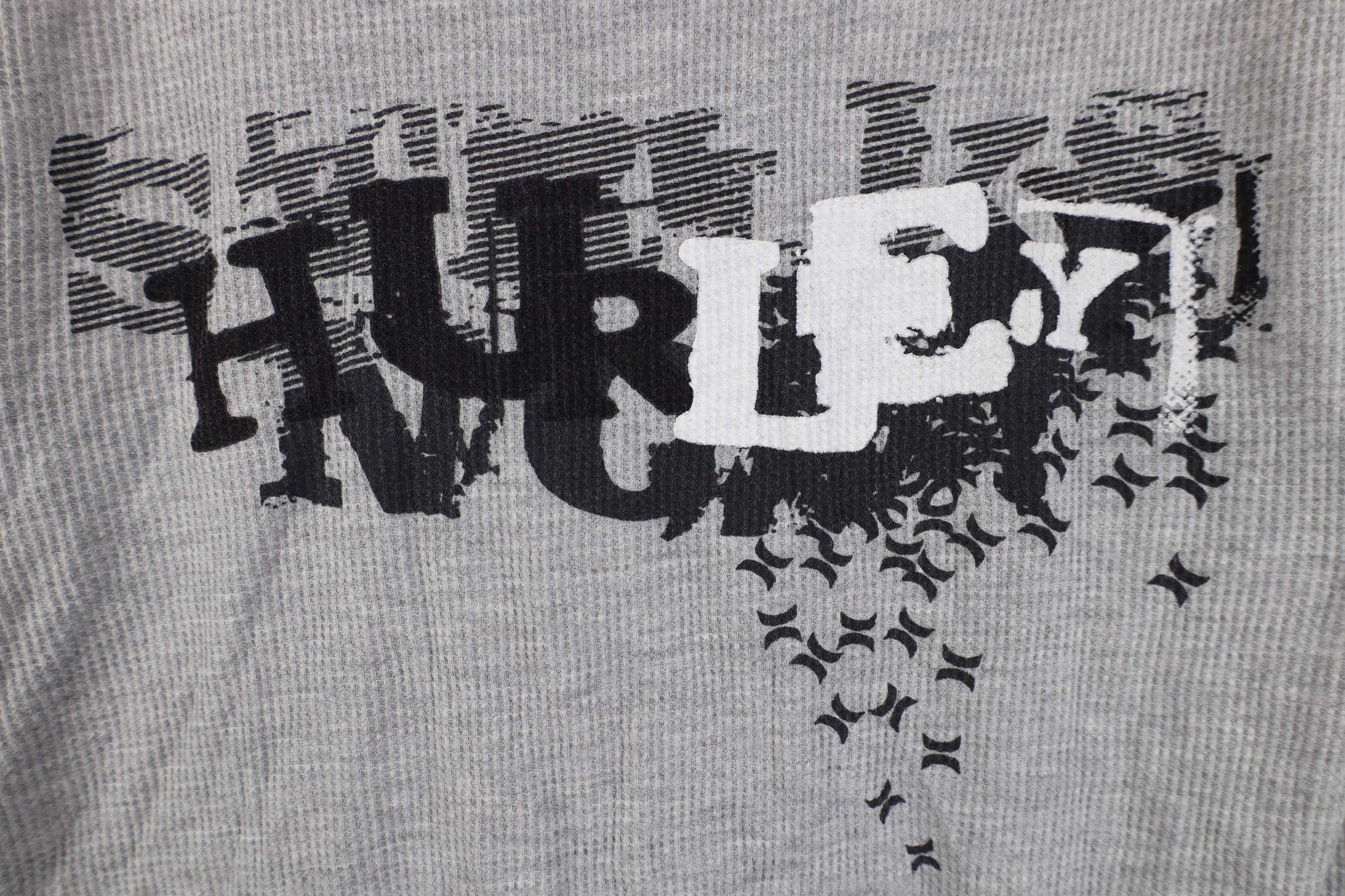 Hurley Vintage Hurley Surfing Waffle Knit Long Sleeve T-Shirt Size US M / EU 48-50 / 2 - 4 Thumbnail