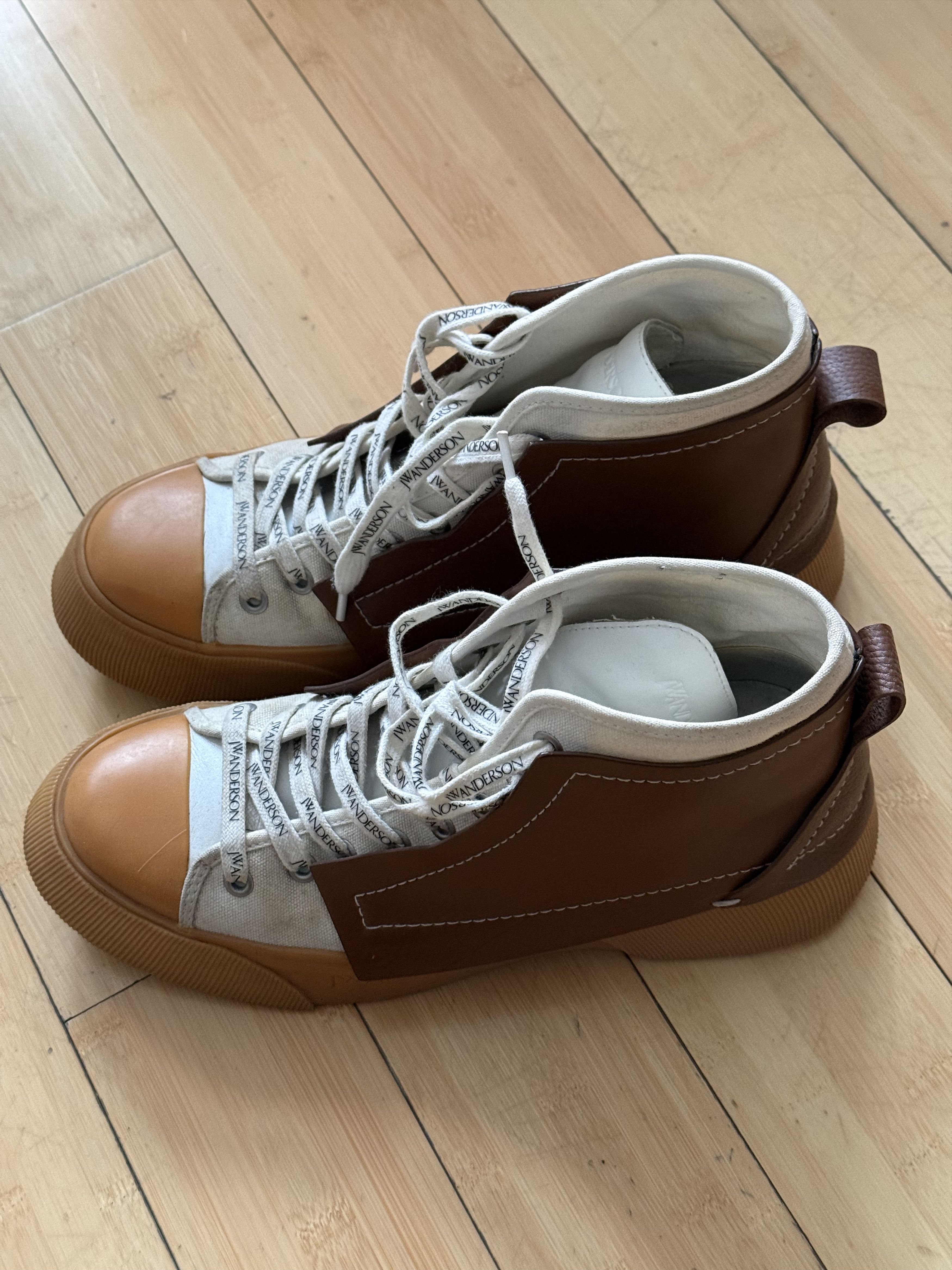 JW Anderson Logo High Top Sneaker Size US 8 / EU 41 - 1 Thumbnail