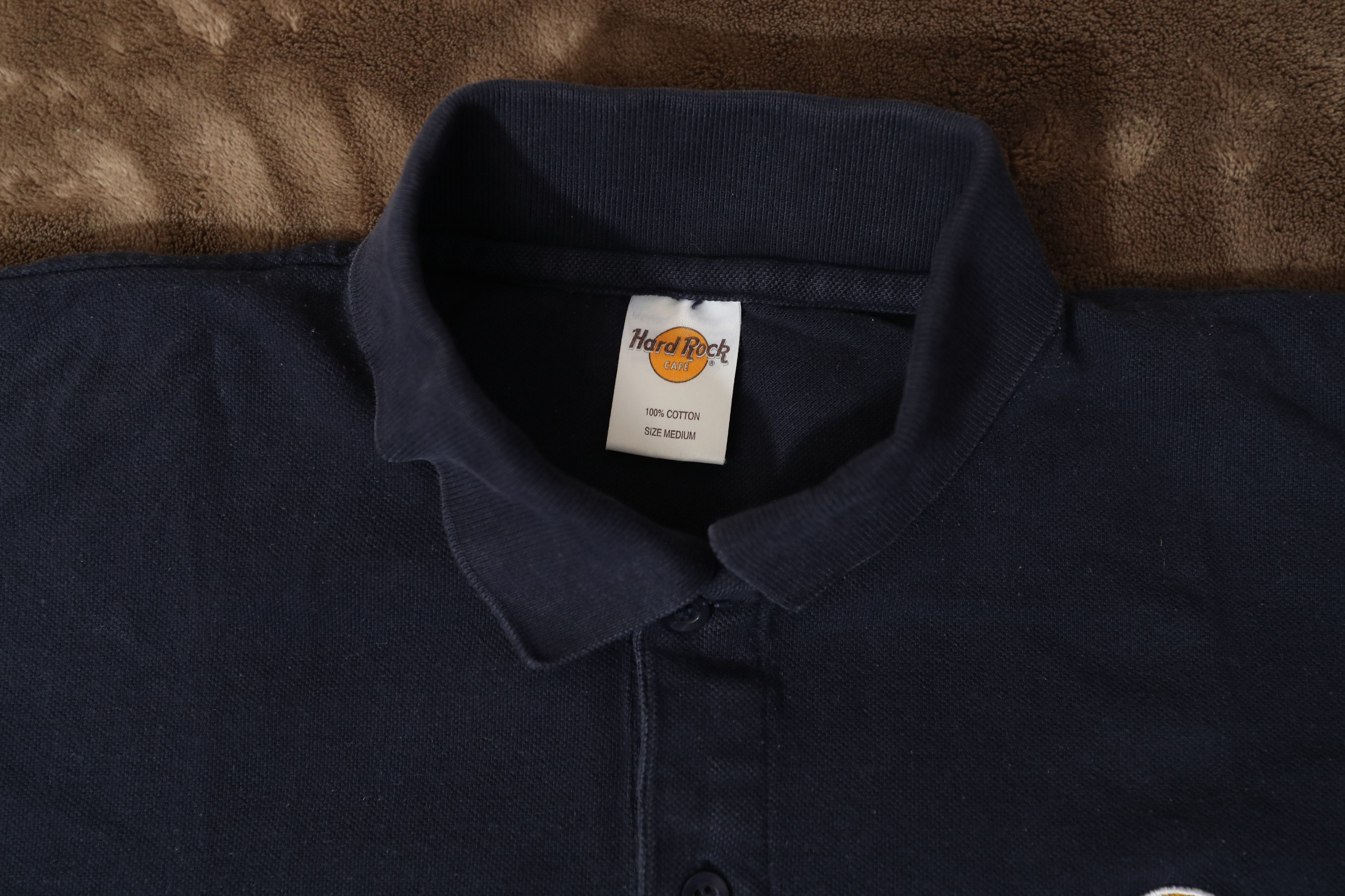 Hard Rock Cafe Vintage Hard Rock Cafe Paris Polo Shirt (M) Size US M / EU 48-50 / 2 - 8 Thumbnail