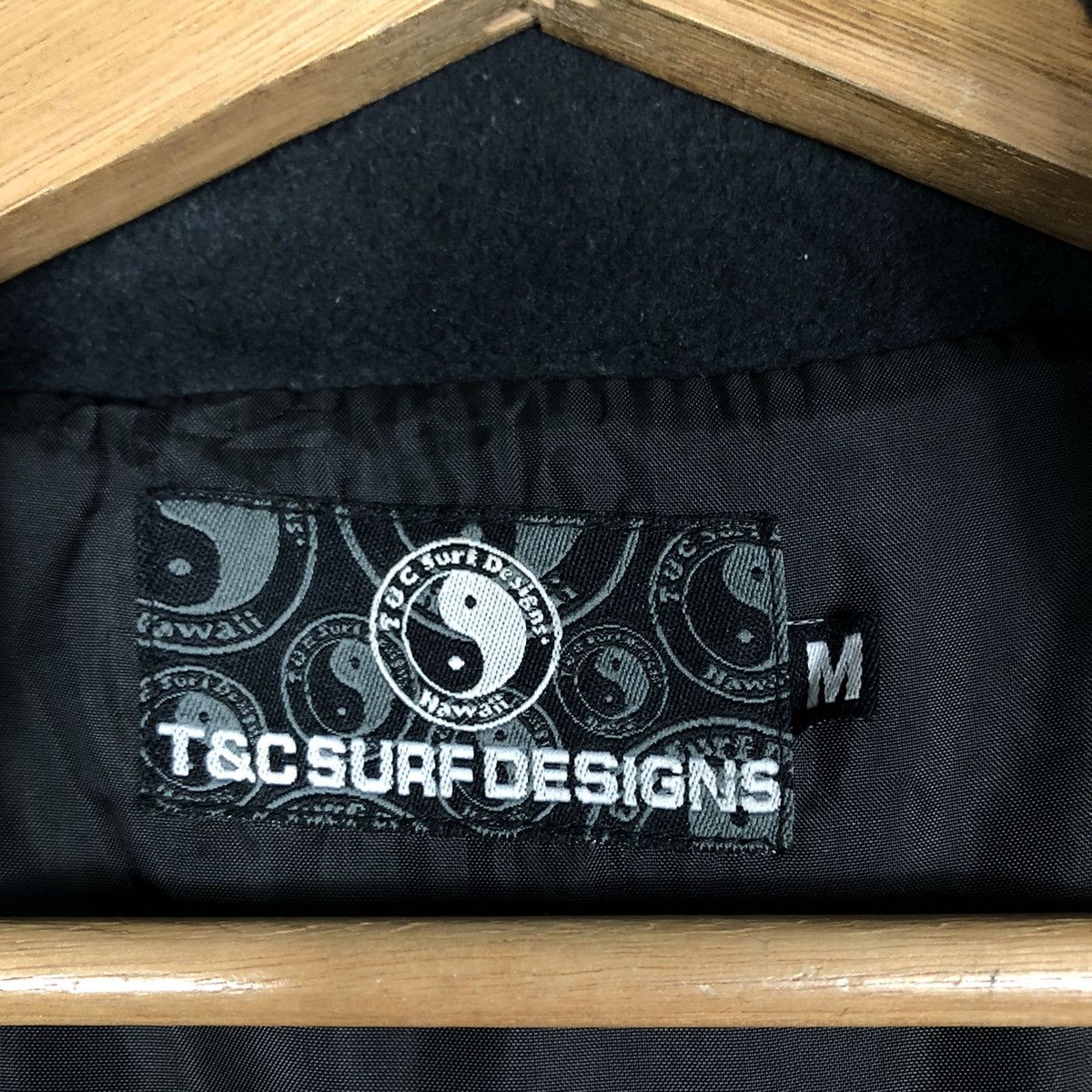 Japanese Brand 📌Vintage Fleece Jacket Zipper T&C Surf Design Size US M / EU 48-50 / 2 - 20 Thumbnail