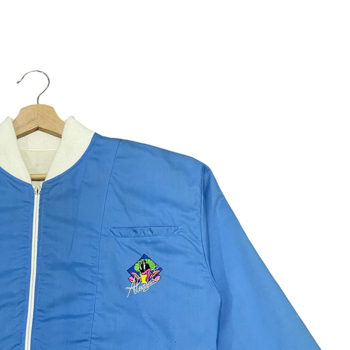 Vintage Vintage 80s Pattaya City Reversible Varsity Jacket Size US L / EU 52-54 / 3 - 10 Thumbnail