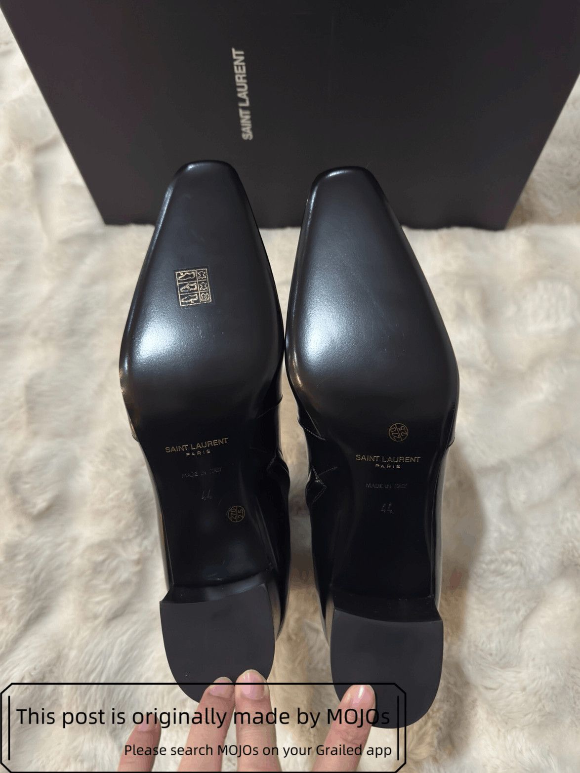 Saint Laurent Paris Sz 44 Saint Laurent Paris 23ss XIV 70 Zipped Boots mojos1445 Size US 11 / EU 44 - 6 Thumbnail