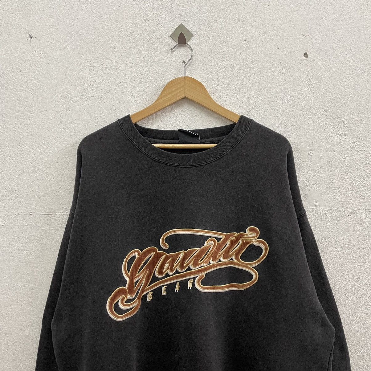 Japanese Brand × Vintage 🔥Oversize Gawtti Gear Embroidered Big Logo Sweatshirts Size US XL / EU 56 / 4 - 4 Thumbnail