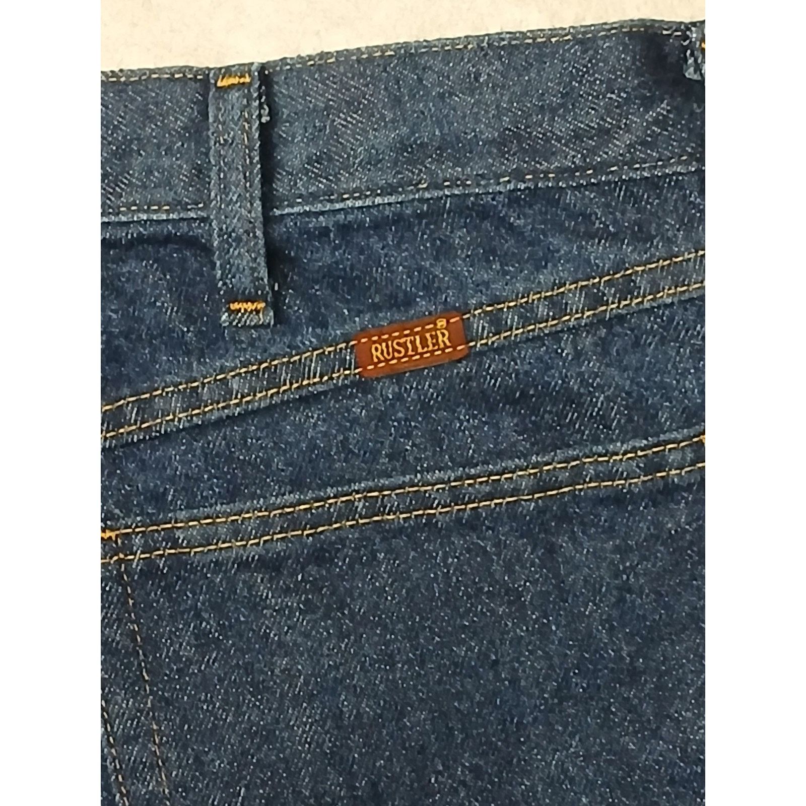 Rustler Rustler 34x34 Dress Comfort Casual Straight Blue Jeans/Pants Size US 34 / EU 50 - 10 Thumbnail