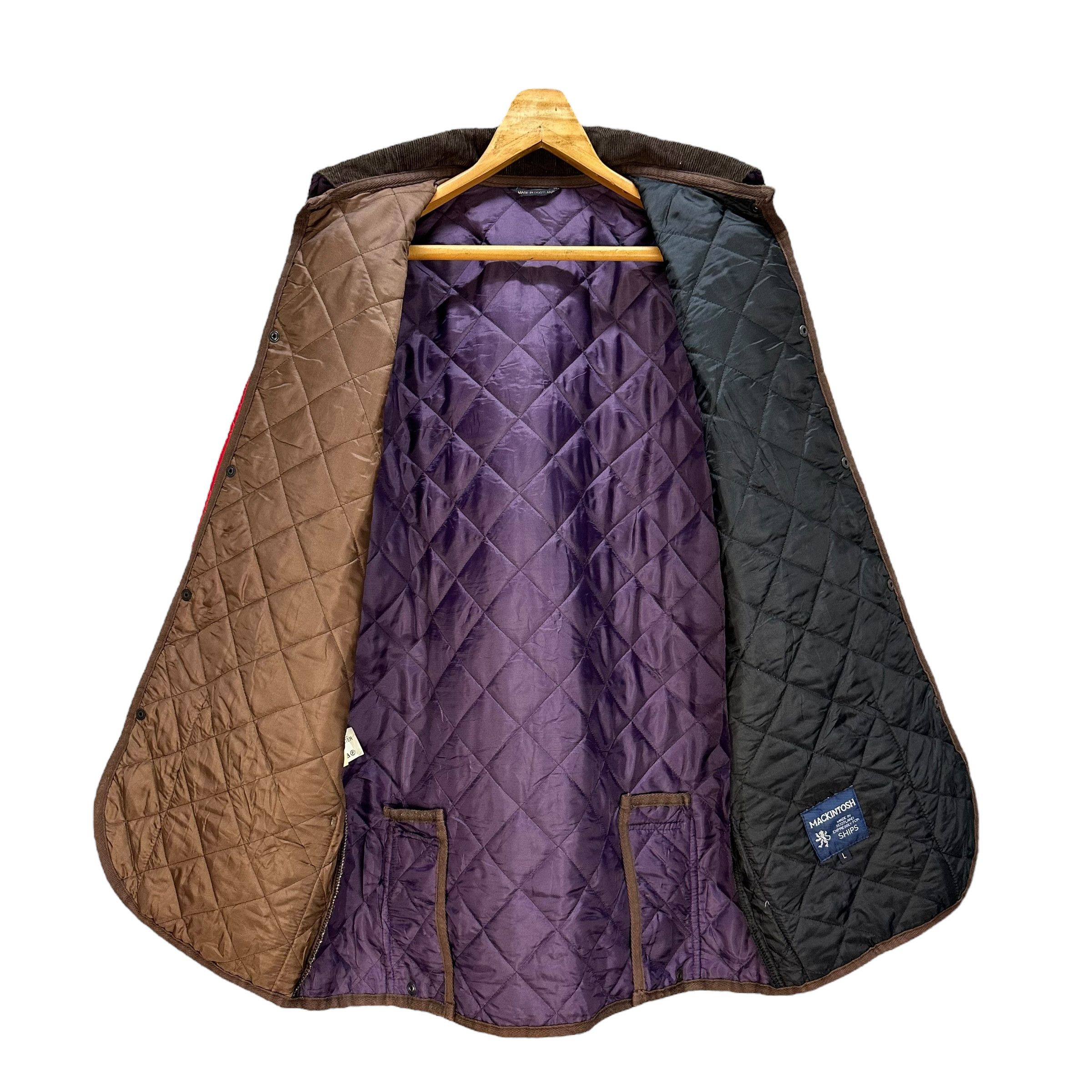 Mackintosh MACKINTOSH X SHIPS Multicolored Quilted Jacket #A56-1289 Size US L / EU 52-54 / 3 - 6 Thumbnail