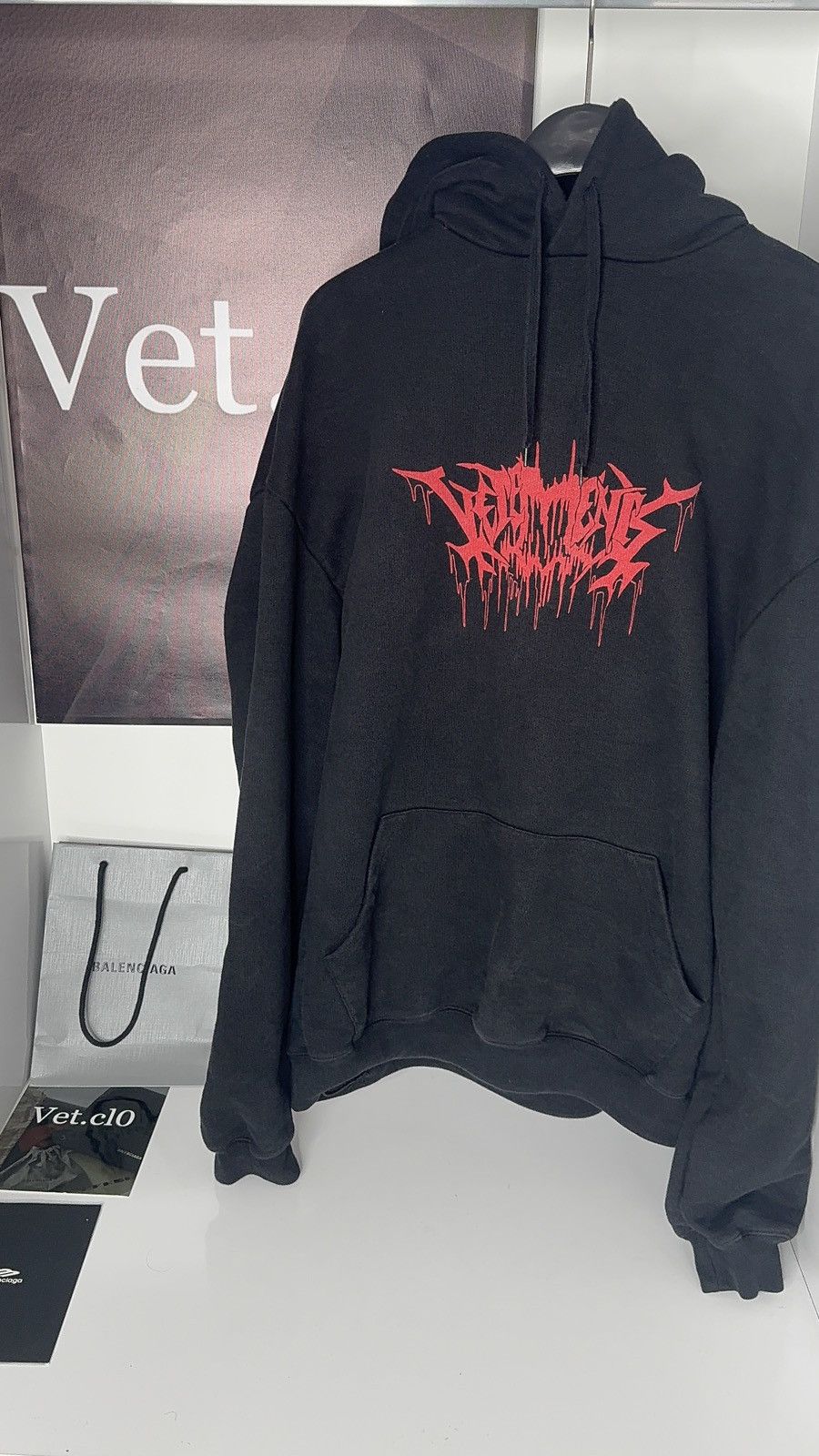 Vetements ⛔️ Vetements metal tour hoode black XS Size US XS / EU 42 / 0 - 3 Thumbnail