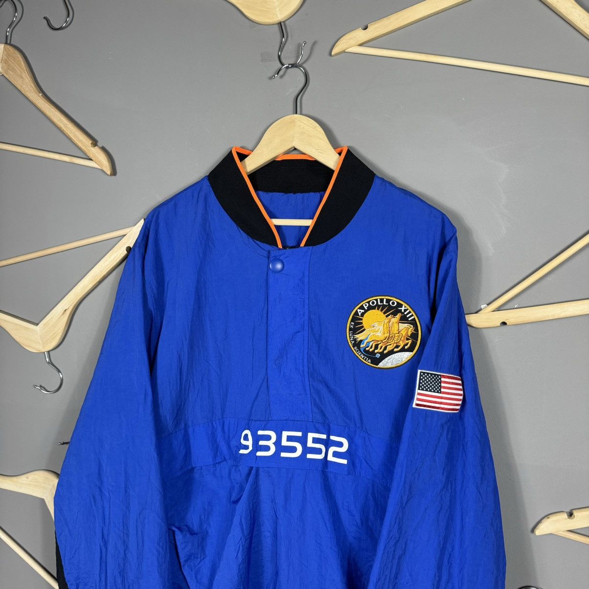 NASA × Nike Nike PG X NASA Apollo 13 Pall George Clippers Track Jacket Size US XL / EU 56 / 4 - 3 Thumbnail