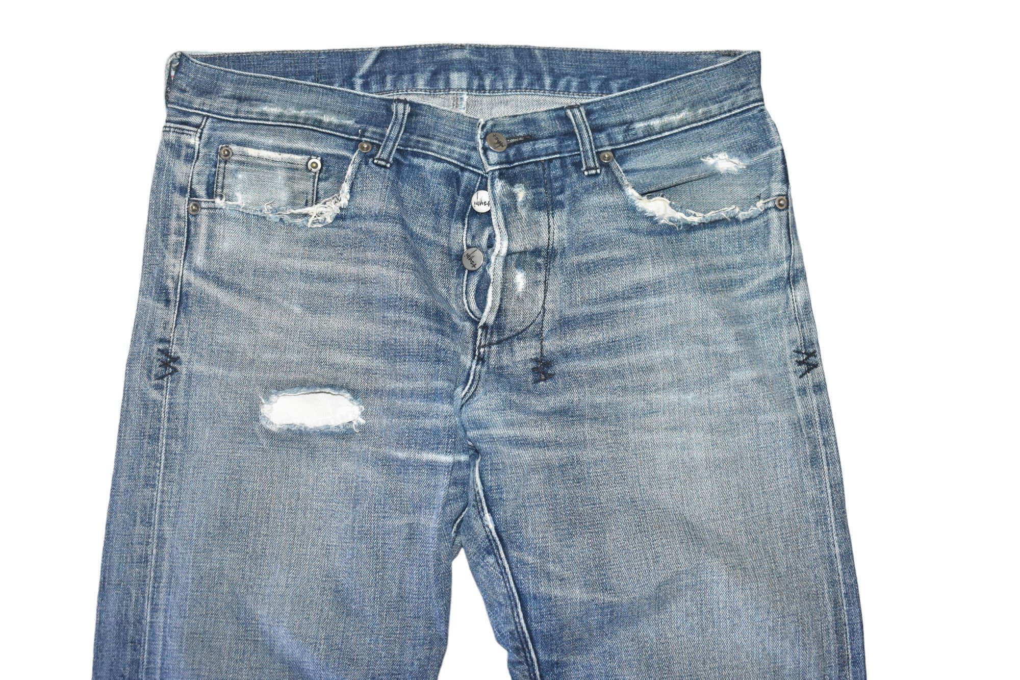 Japanese Brand × Ksubi Ksubi Jeans Distress Chitch Slim Tapered Size 34 Size US 34 / EU 50 - 4 Thumbnail