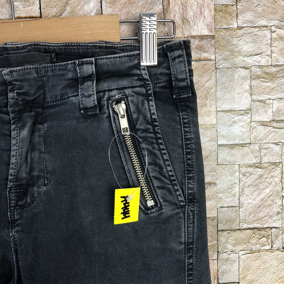 Japanese Brand Japanese Brand Black Cargo Multipocket Pants #A444 Size 26" / US 2 / IT 38 - 9 Thumbnail
