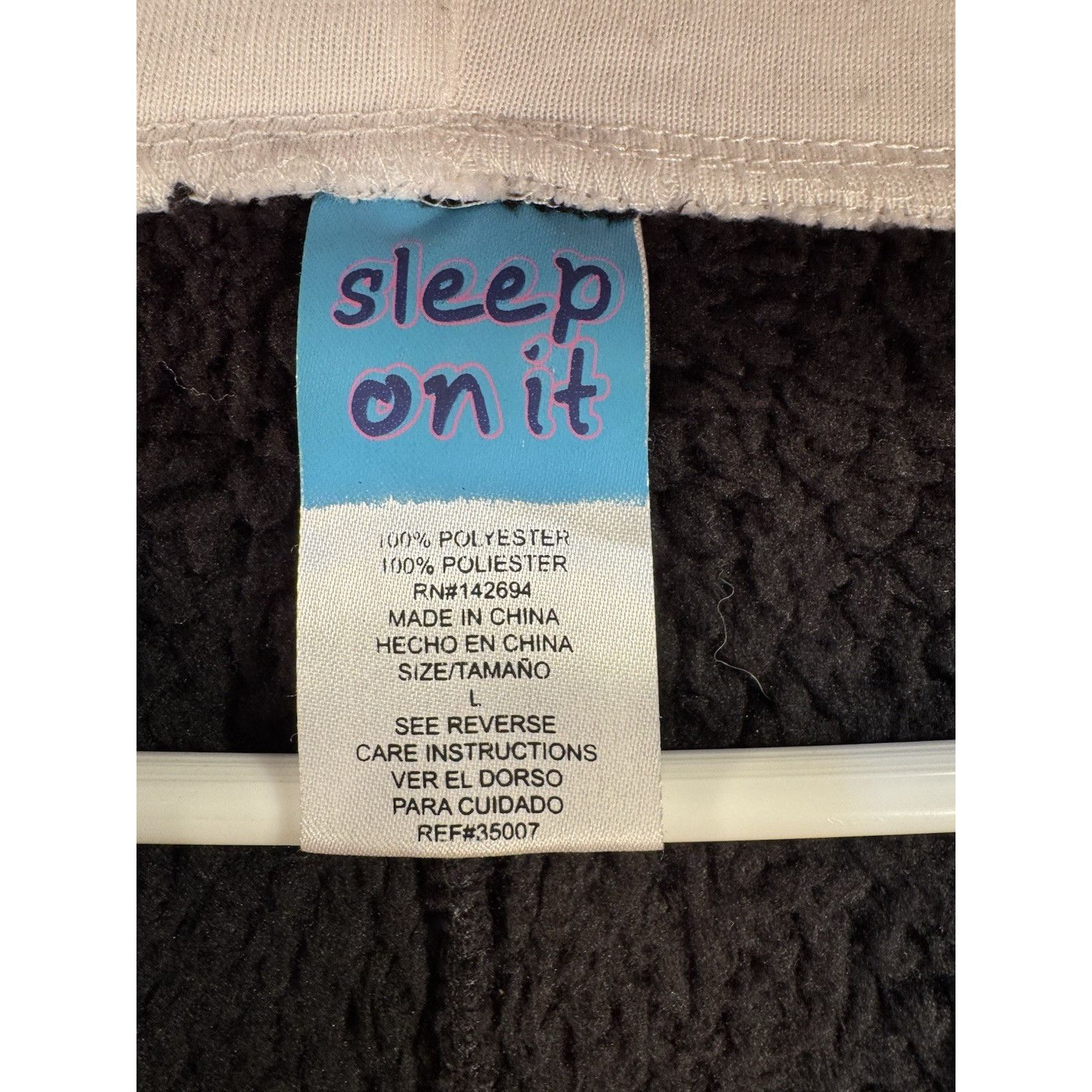 Other SLEEP ON IT - PANDA Sleepwear Fleece One Piece Pajama Suit S Size ONE SIZE - 4 Thumbnail