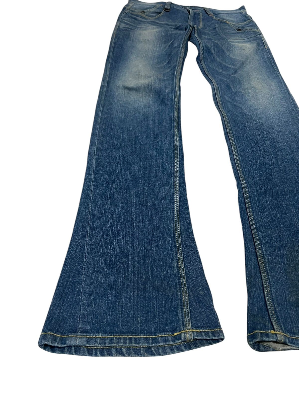 If Six Was Nine × Japanese Brand × Nicole Club 🌈NICOLE CLUB FOR MEN(NCF) BOOTCUT JEANS Size US 30 / EU 46 - 3 Thumbnail