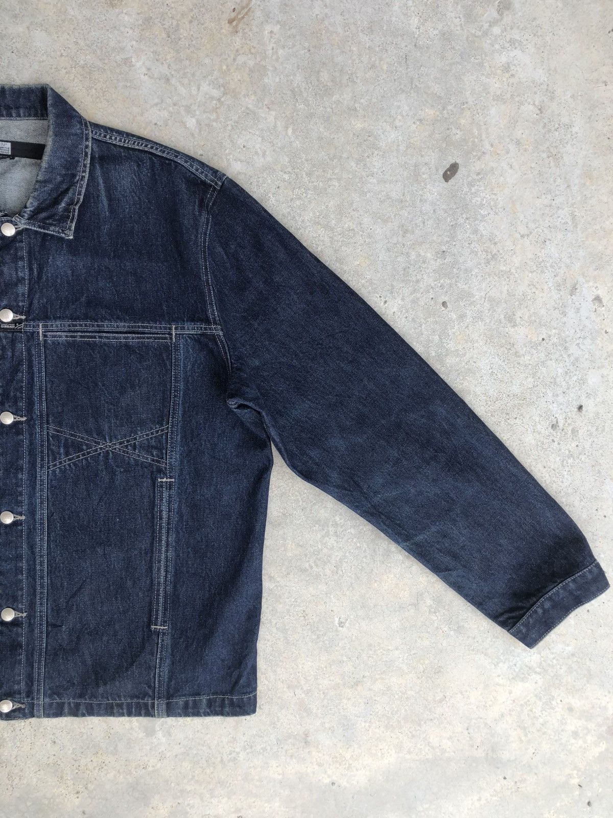 Marithe + Francois Girbaud Marithe Francois Girbaud Denim Jacket Baggy Size US XL / EU 56 / 4 - 4 Thumbnail