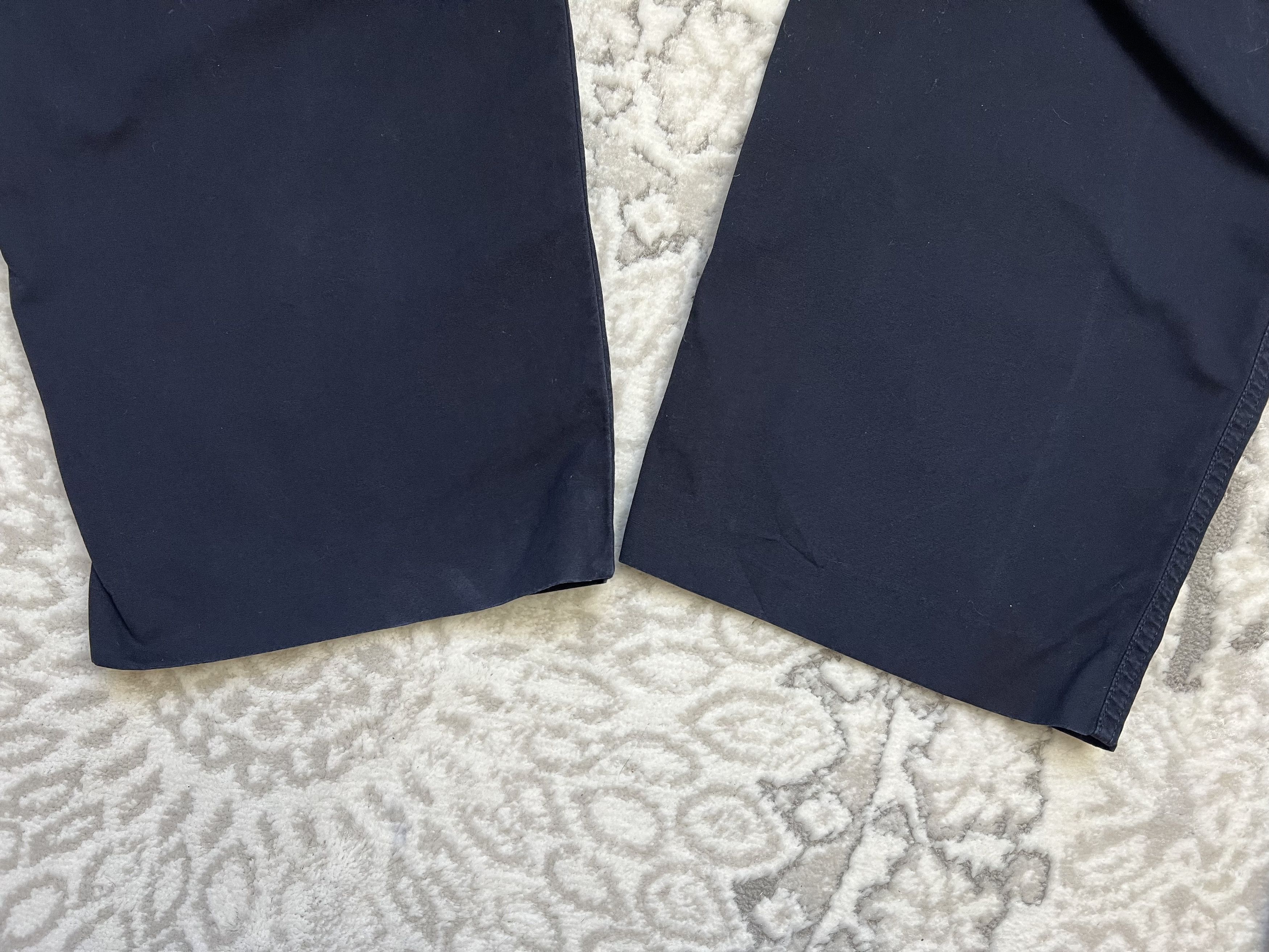 Armani × Giorgio Armani × Vintage Vintage Armani Dark Blue Trousers Italy Size US 38 / EU 54 - 13 Thumbnail