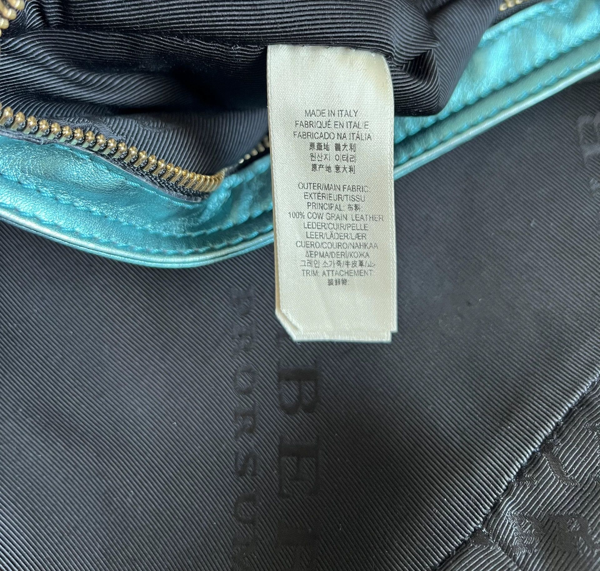 Burberry Burberry Prorsum Electric Blue Leather Tote Bag 40x40 Size ONE SIZE - 8 Thumbnail