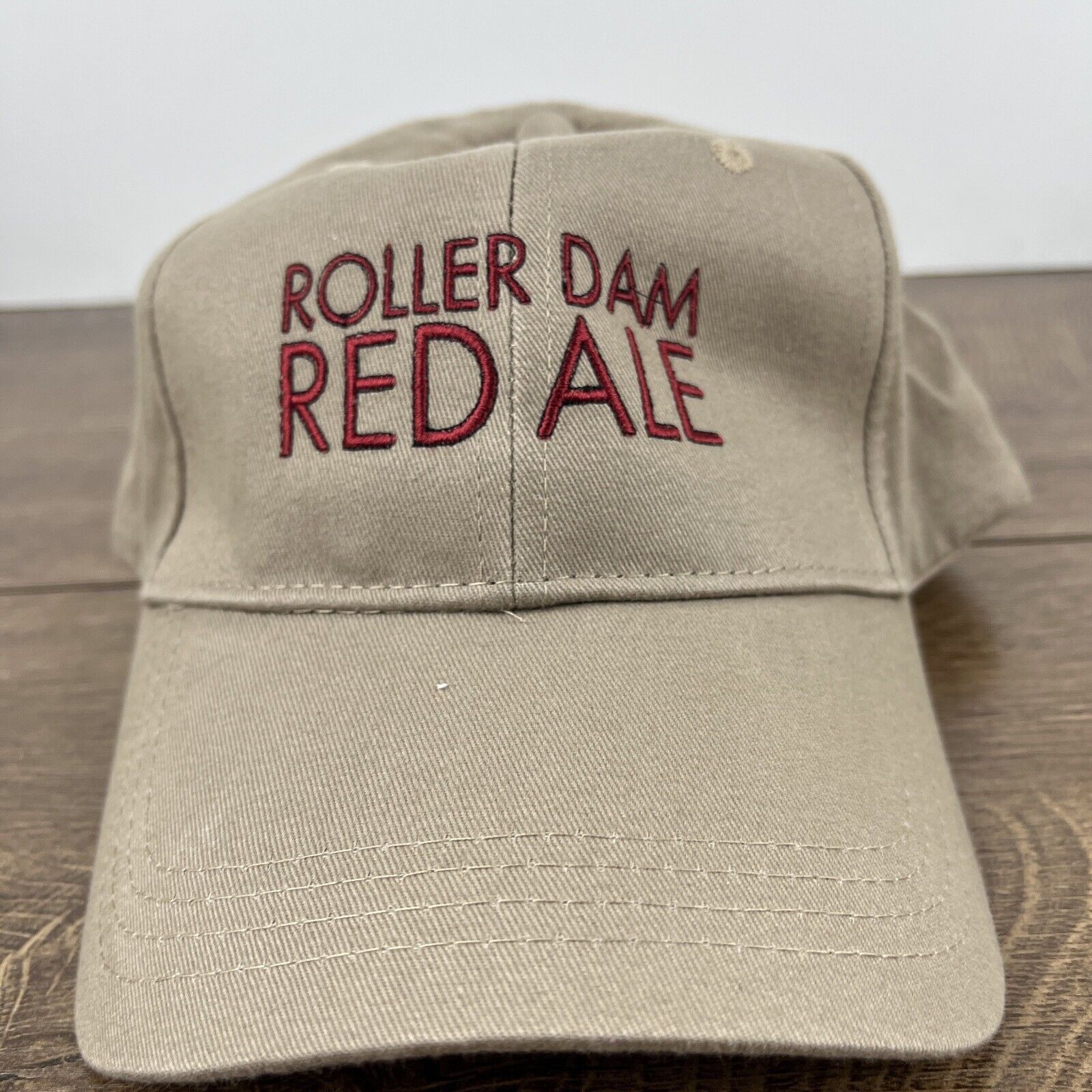 Other Tan Roller Dam Red Ale Hat Brown Hat Adjustable Adult Size H Size ONE SIZE - 4 Thumbnail