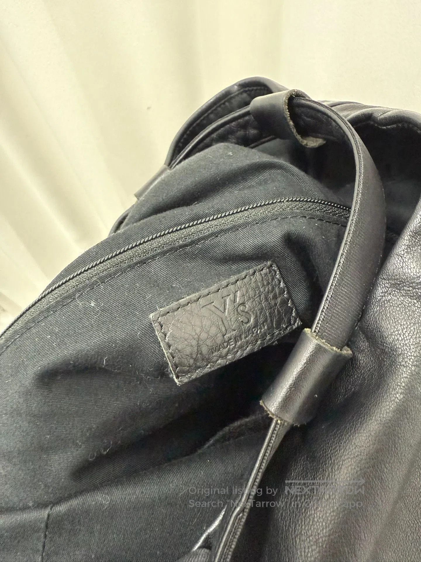 Y's Yohji Yamamoto Y's Leather Bucket Bag. Size ONE SIZE - 9 Thumbnail
