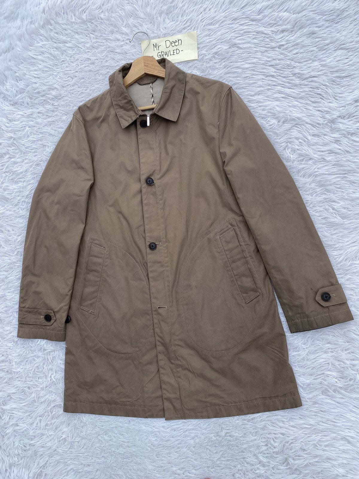 Burberry Rare Vintage Burberry Nylon Long. Coats/Jacket Size US M / EU 48-50 / 2 - 2 Thumbnail