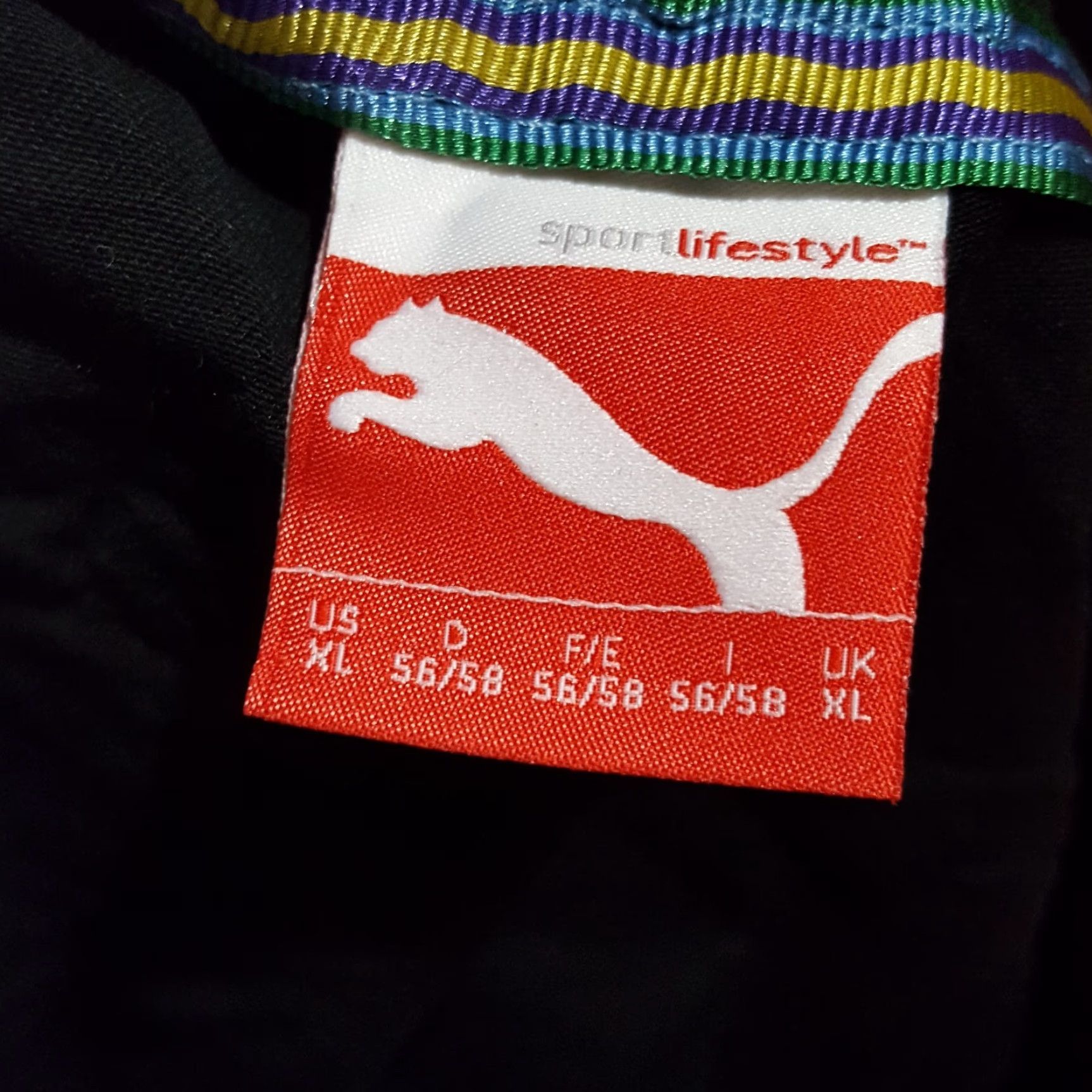 Puma VINTAGE PUMA T-Shirt Men's XL Black Neon Elephant Nature Animals Y2K 90s Jungle Retro Size US XL / EU 56 / 4 - 5 Thumbnail