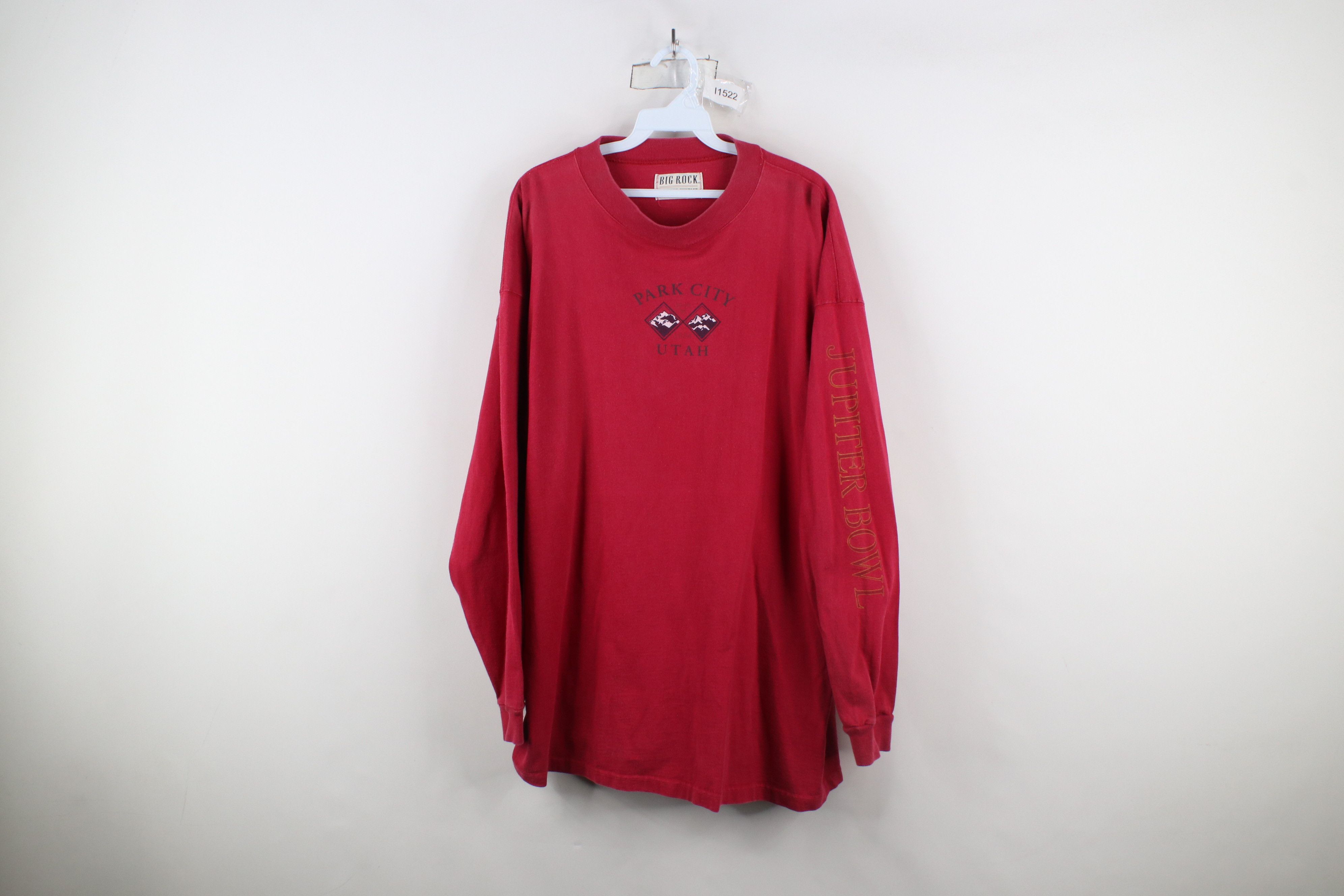 Vintage Vintage 90s City Utah Jupiter Bowl Long Sleeve T-Shirt USA Size US XL / EU 56 / 4 - 1 Thumbnail