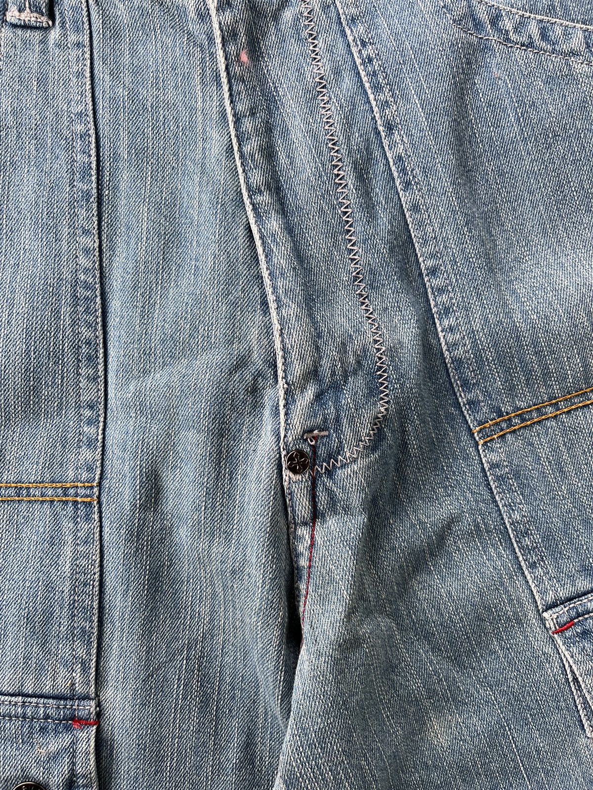 Japanese Brand × Vintage Baggy Jort Thriller Denim Size US 31 - 6 Thumbnail