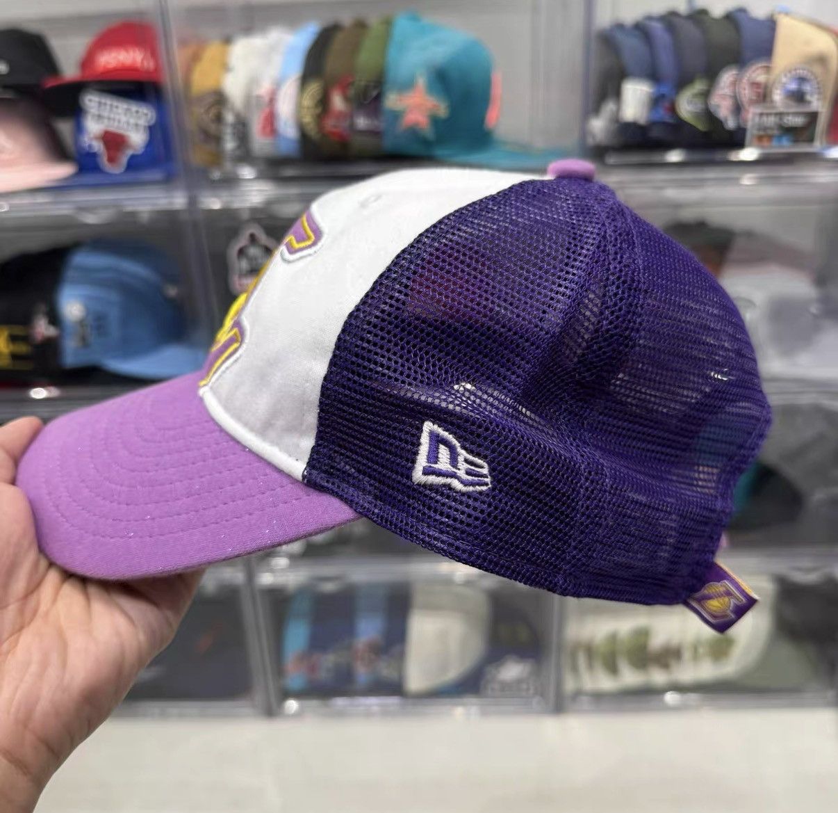 New Era New Era NBA Los Angeles Lakers Brim Cap J32 Size ONE SIZE - 2 Thumbnail