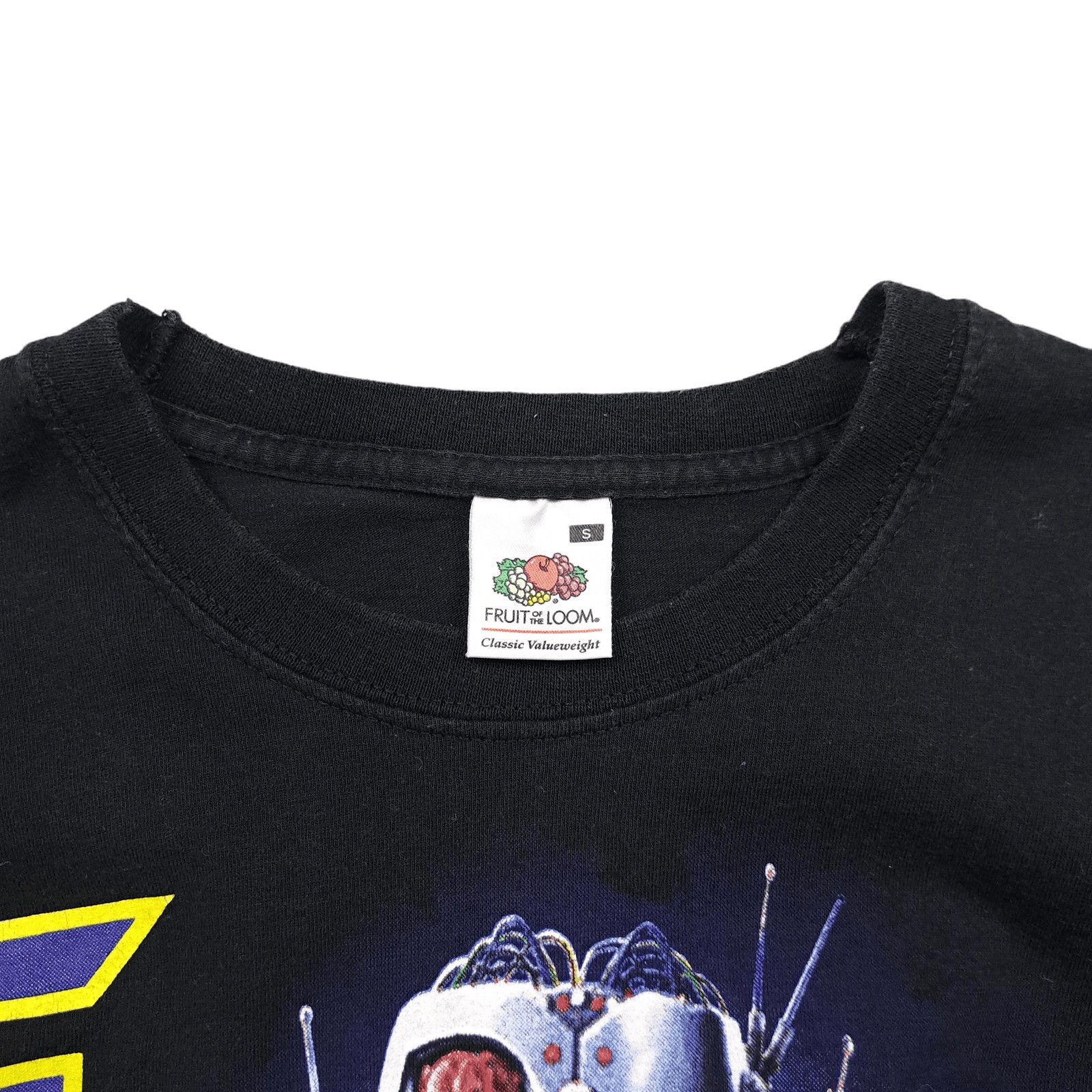 Band Tees × Iron Maiden × Vintage 00's Vintage Iron Maiden Big Print Black T-shirt Size US S / EU 44-46 / 1 - 4 Thumbnail