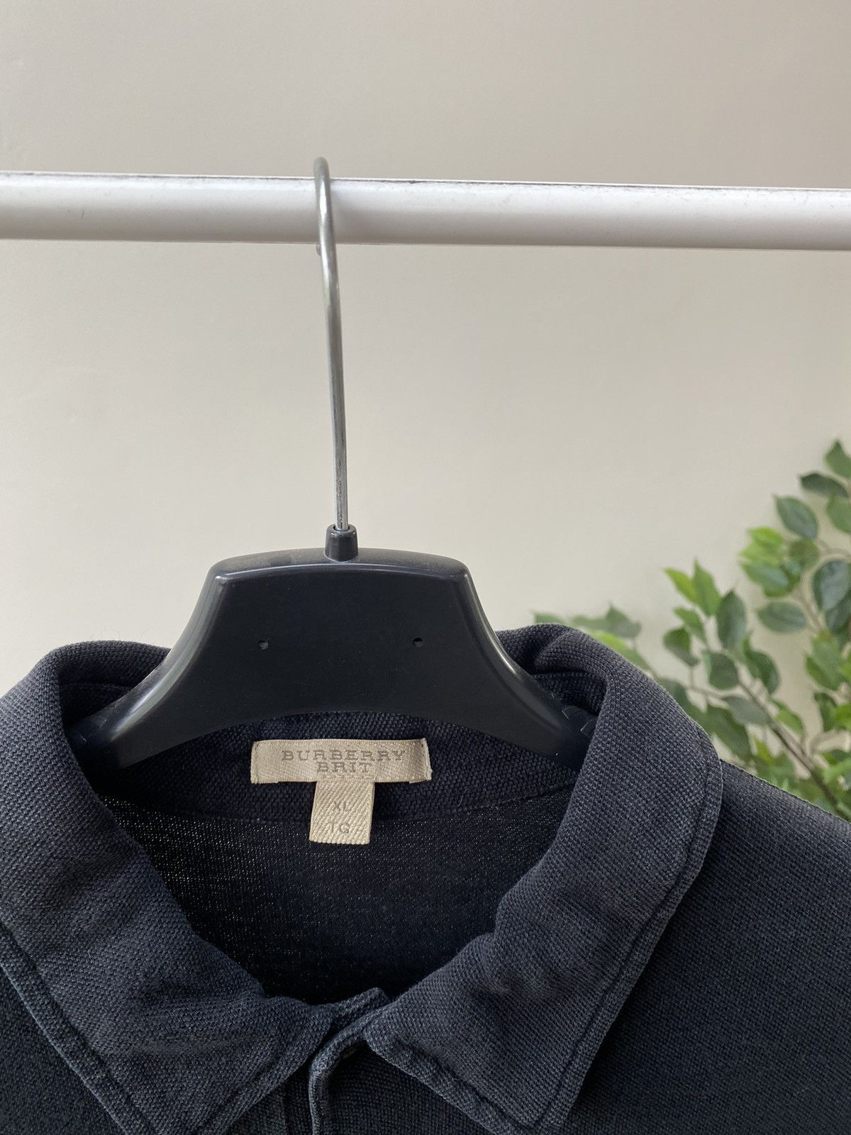 Burberry × Vintage Vintage Burberry Brit Polo T-Shirt Size US XL / EU 56 / 4 - 7 Thumbnail
