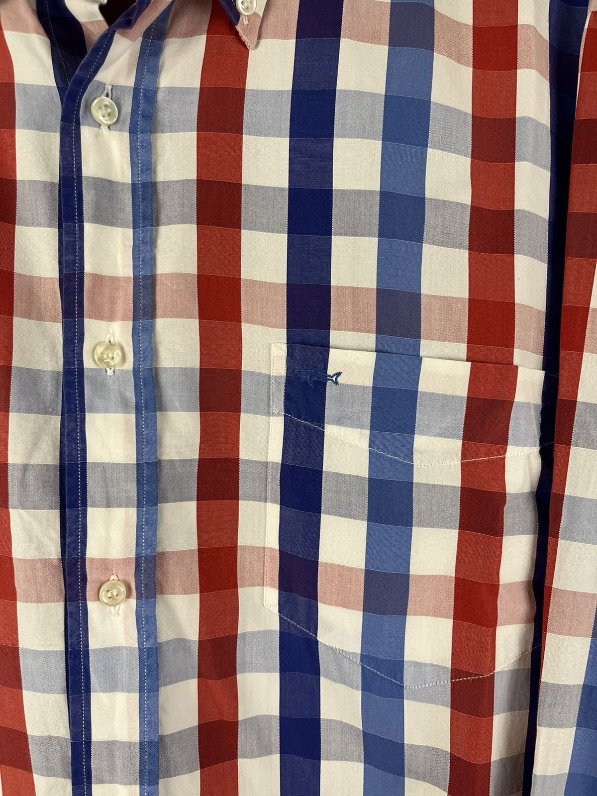 Paul & Shark Paul & Shark Luxury Cotton Long Sleeve Shirt Button Up Size US XL / EU 56 / 4 - 5 Thumbnail