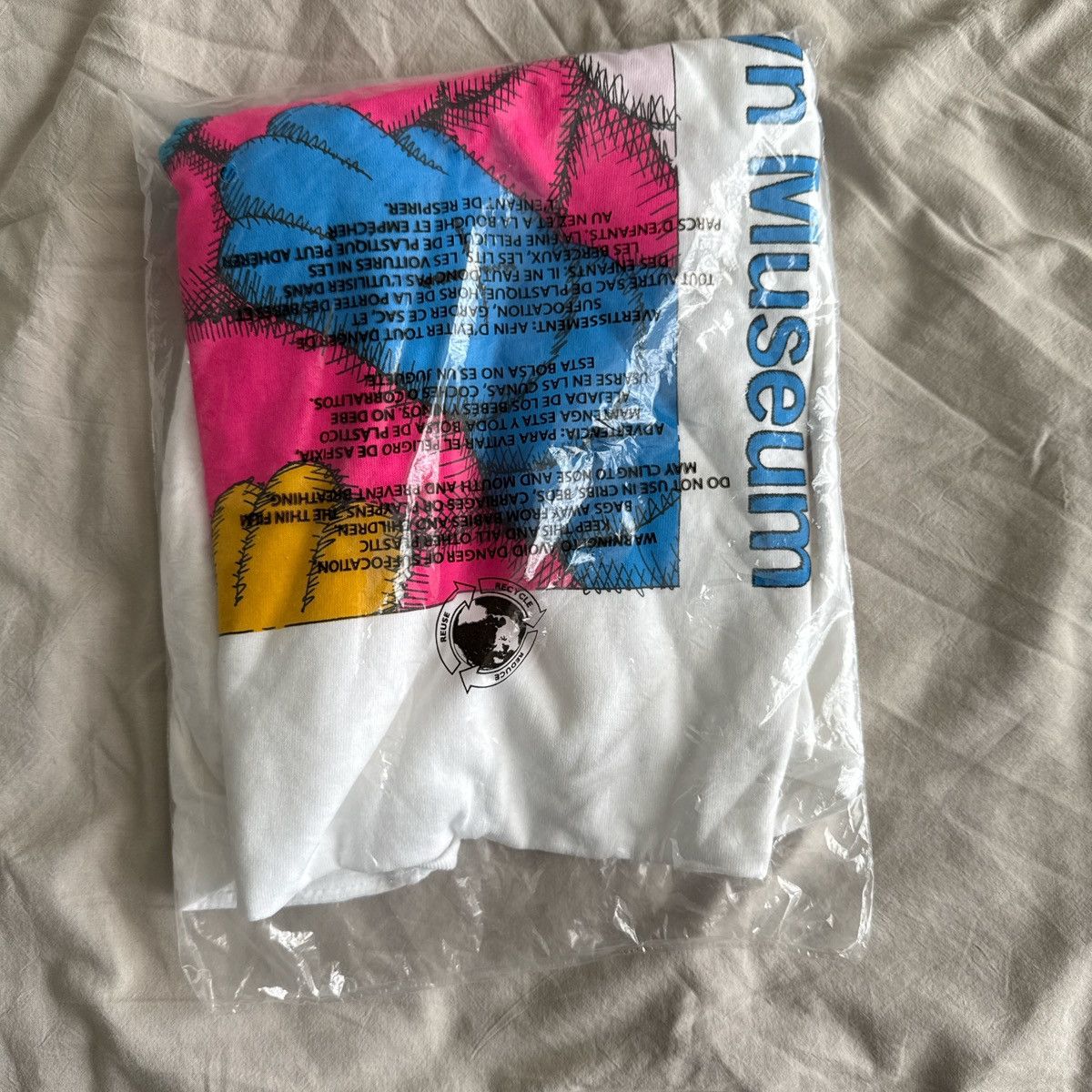 Kaws KAWS Brooklyn Museum URGE T-shirt White/Magenta Size US XXL / EU 58 / 5 - 3 Thumbnail