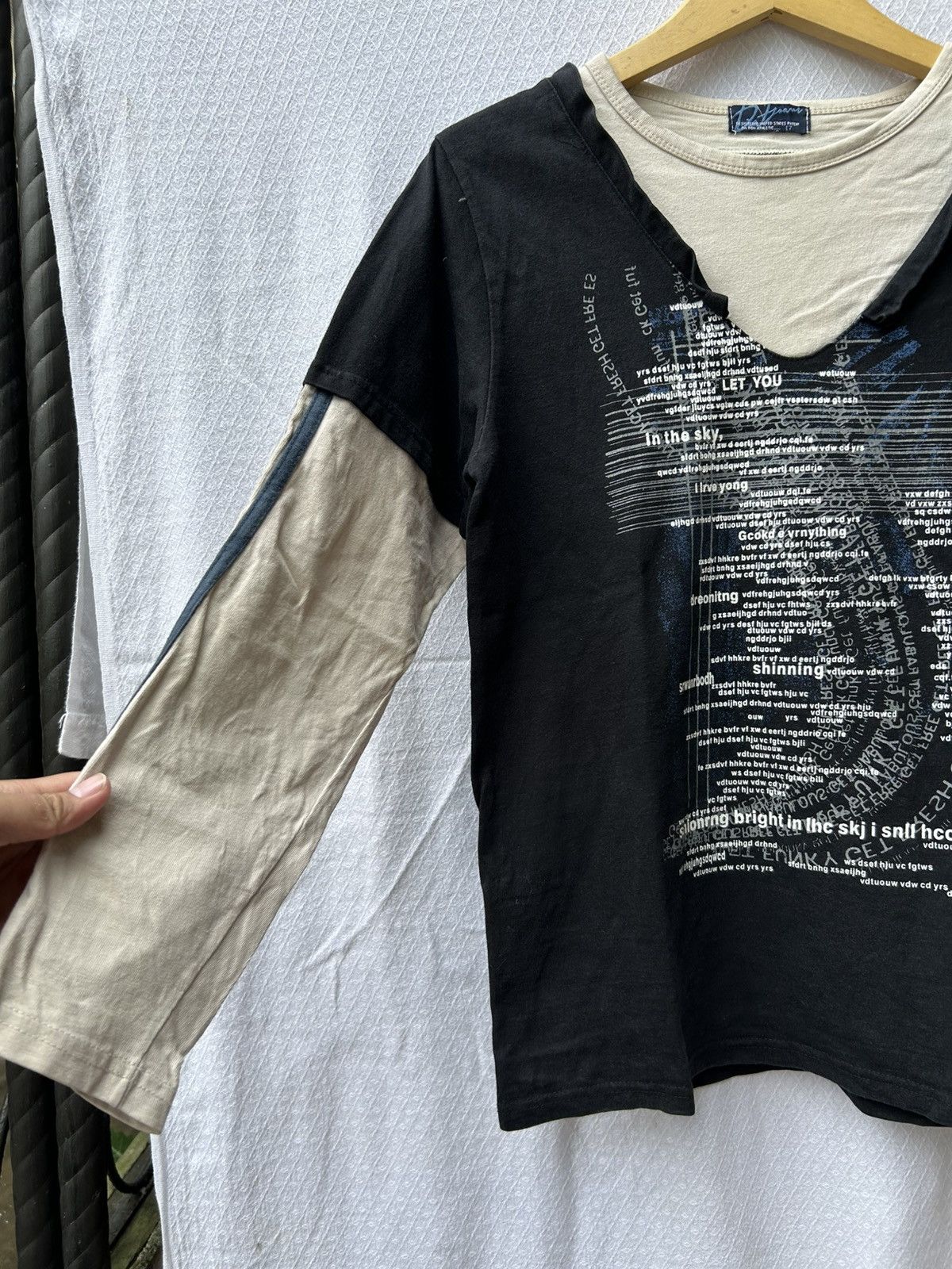 Isamu Katayama Backlash × Japanese Brand × Seditionaries Japanese poem double layers y2k longsleeve Size US M / EU 48-50 / 2 - 4 Thumbnail