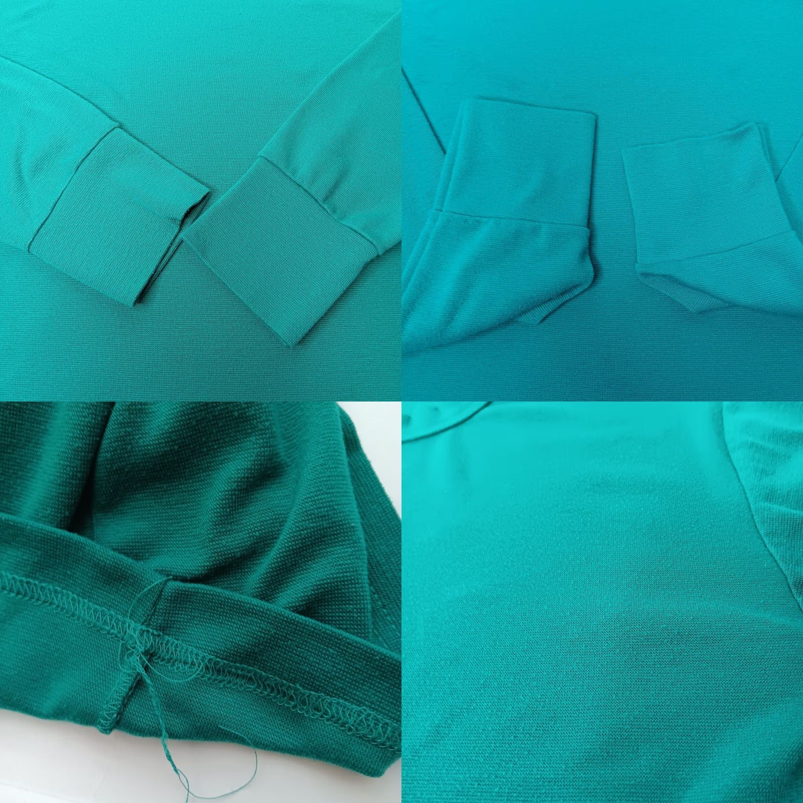 Vintage LL Bean Baselayer Shirt Men L Green Long Sleeve Polyester Lycra USA Vintage Baselayer Shirt Slim Fit Crew Neck Pullover Activewear (Shirt) Size US L / EU 52-54 / 3 - 8 Thumbnail