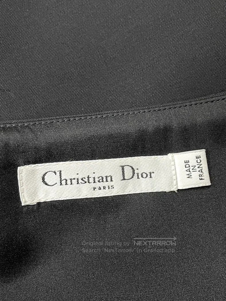 Dior Dior Black irregular skirt Size 24" / US 00 / IT 34 - 4 Thumbnail