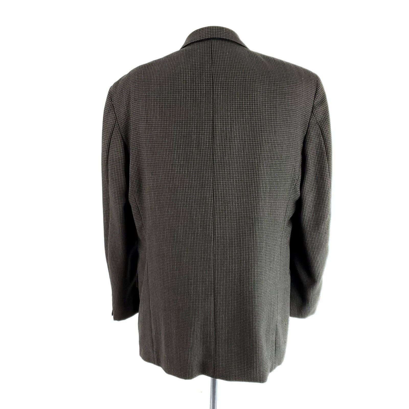 Oscar De La Renta Oscar De La Renta Heavy Textured Wool 2 Button Sport Coat 42 Size 42L - 5 Thumbnail