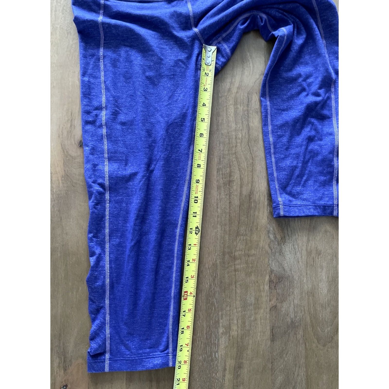 Athleta Athleta Women Small 26x20 Yoga Pants Compression Heathered Purple Cropped Active Size 28" / US 6 / IT 42 - 5 Thumbnail