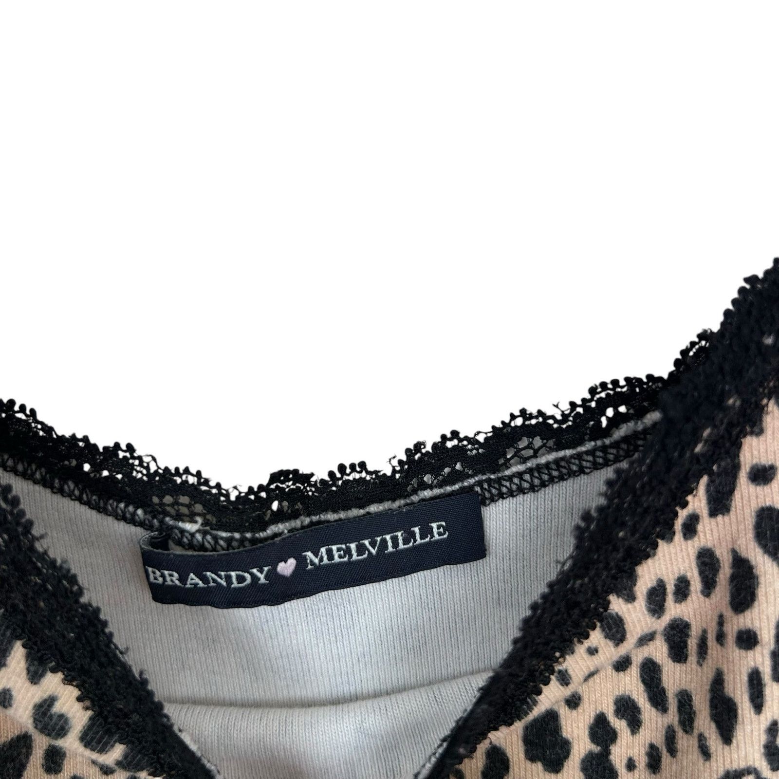 Brandy Melville Brandy Melville Leopard Cheetah Print Tank Top Sz XS Size XS / US 0-2 / IT 36-38 - 2 Thumbnail