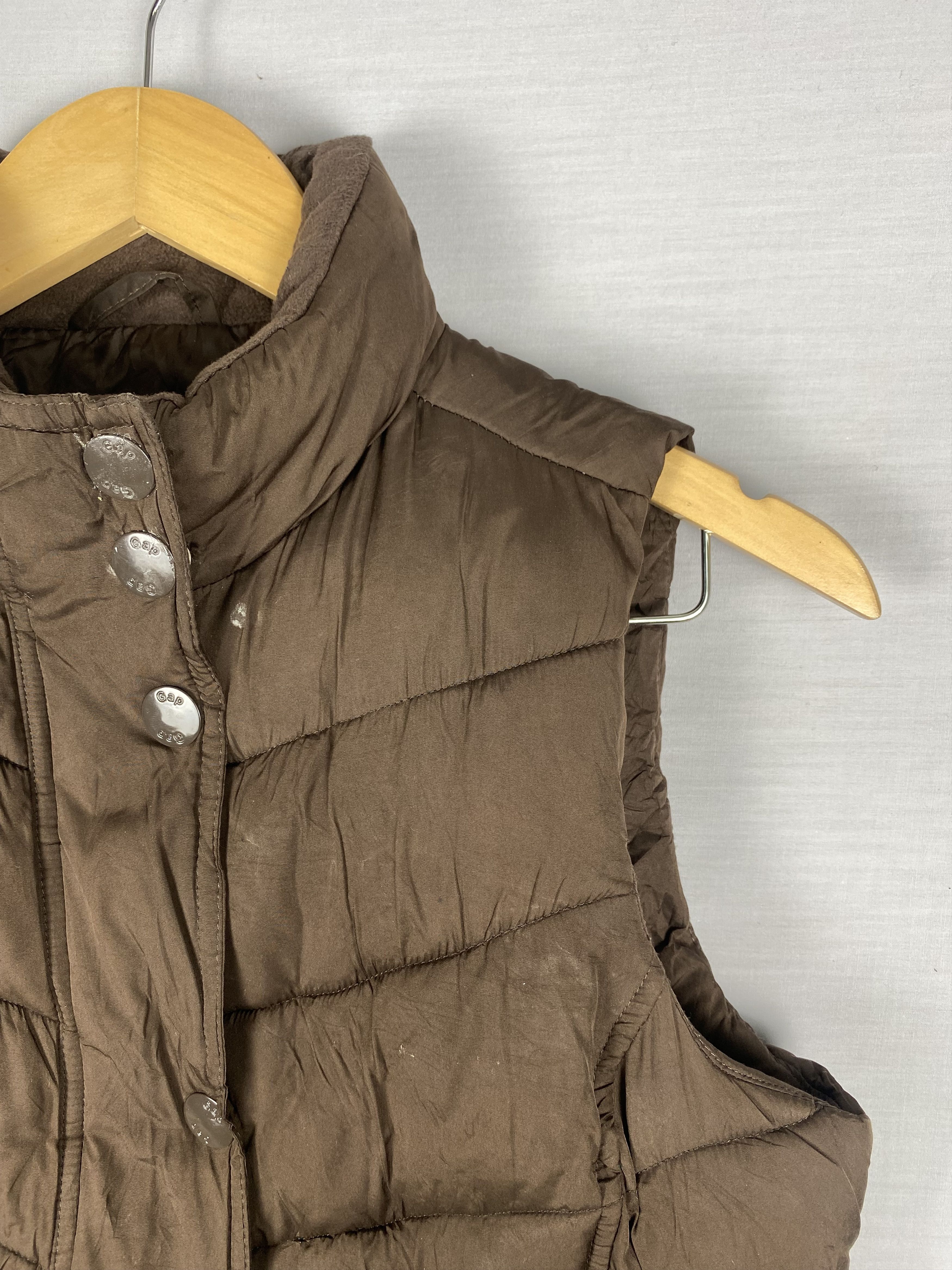 Gap Vintage Gap Zip Up Puffer Vest Size US S / EU 44-46 / 1 - 5 Thumbnail